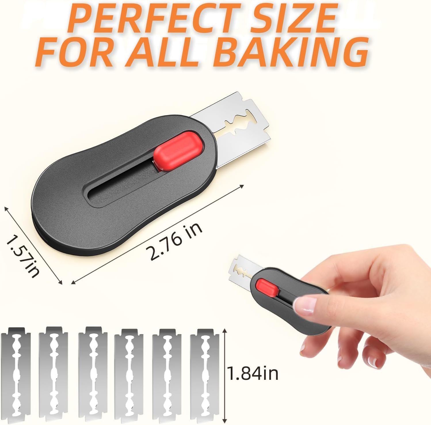 (2 Packs) Bread Lame Dough Scoring Tool with Telescoping Feature, Professional Bread Lame for Bread Scoring Tool & Sourdough Scoring Tool, Bread Lame Dough — image 2