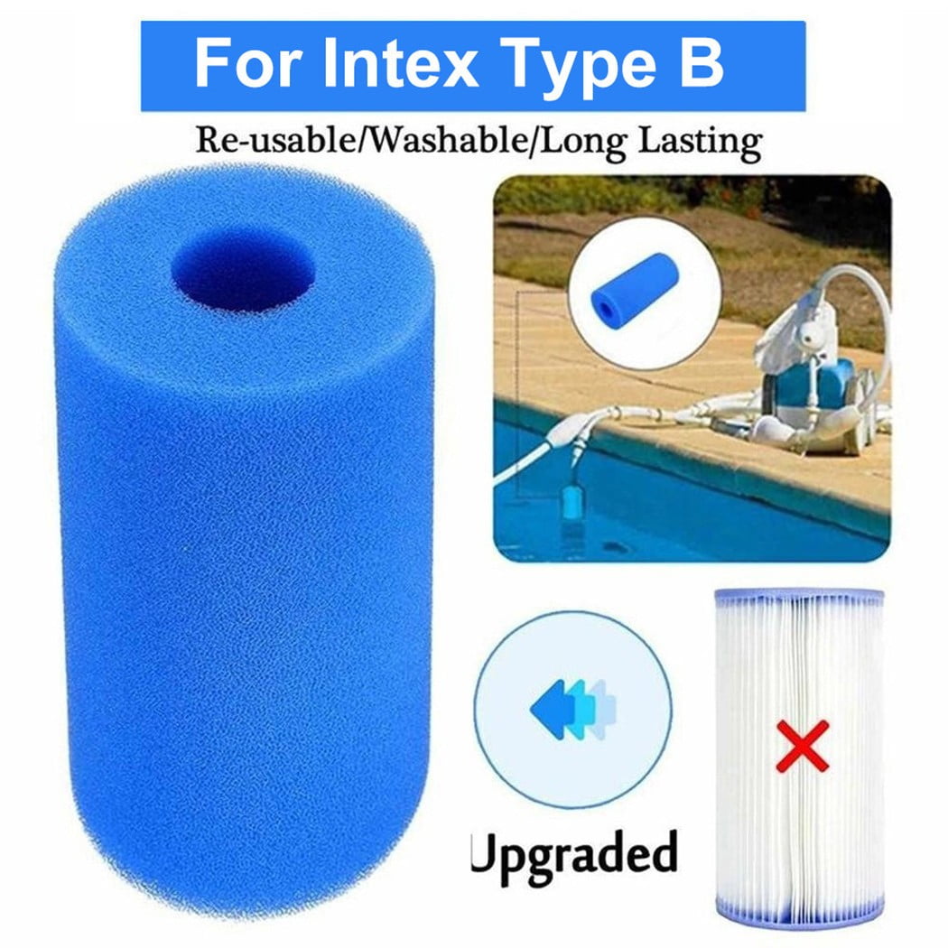 Reusable Washable Swimming Pool Filter Foam Sponge Cartridge for Type B