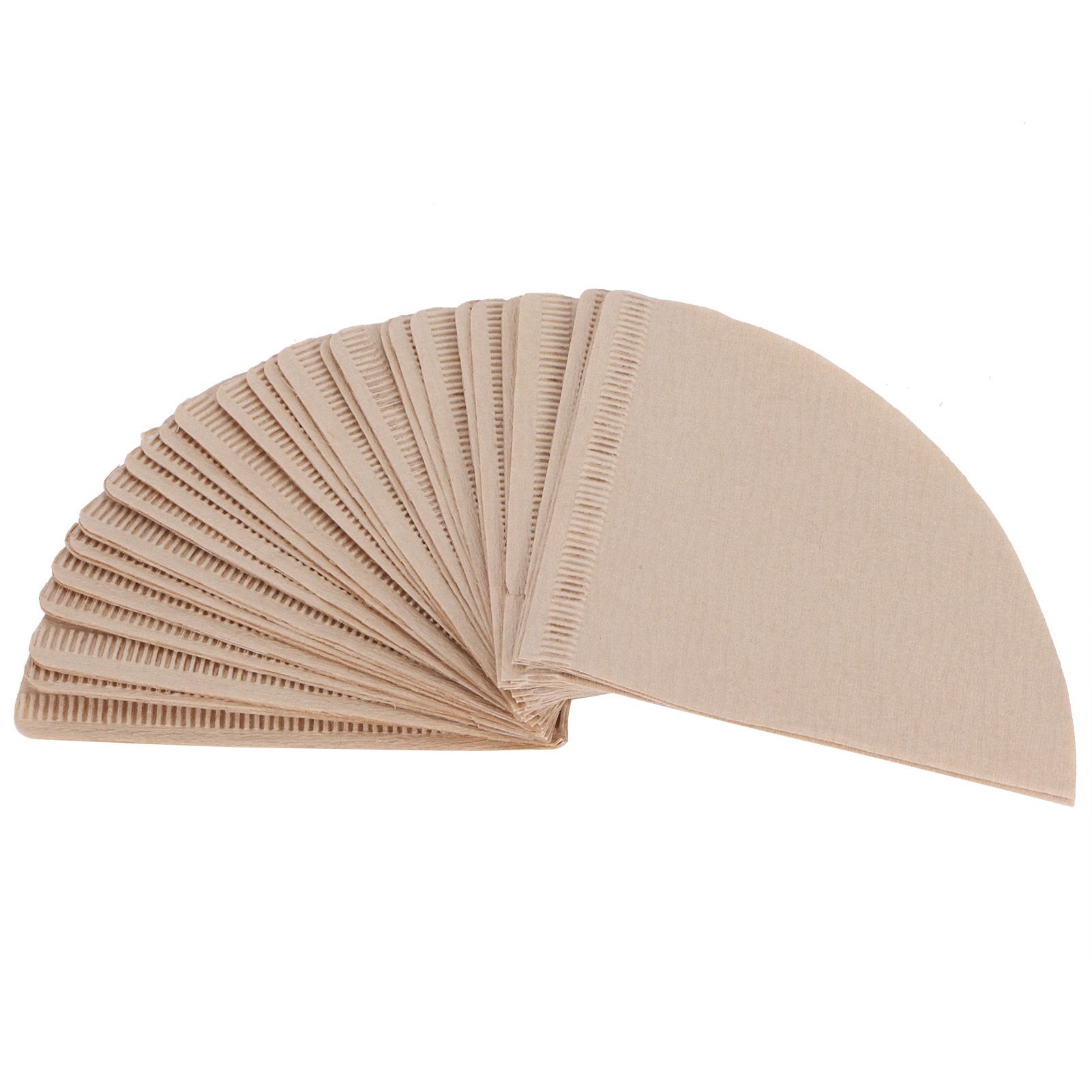100Pcs Coffee Filter Paper Cone Shaped Disposable Coffer Filters Accessory 14x10cm โ image 3