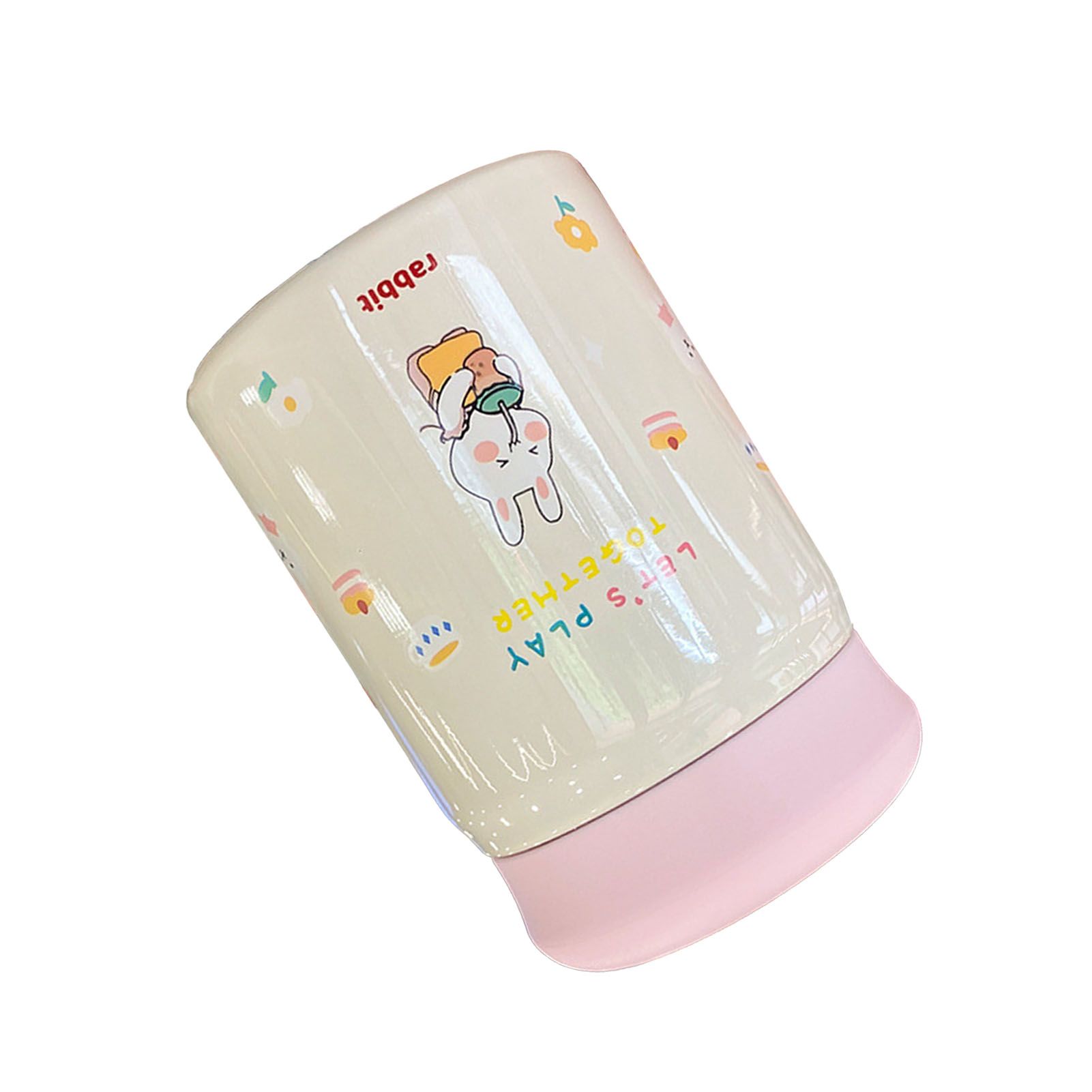 320ml Stainless Steel Insulated Vacuum Food Jar Cup Container with Lid for Outdoor Cartoon Portable Bottle Rabbit โ image 4