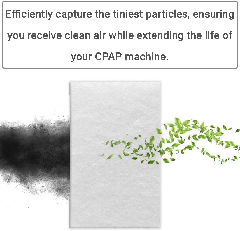 36 CPAP Filters, Compatible with ResMed AirSense 10, Resmed AirCurve 10, Resmed S9, and Resmed AirStart. Enhance your CPAP experience with these CPAP supplies — image 4