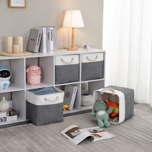 33 Pack Storage Basket Cube for Clothes and Toys, 33x33x33 cm, Perfect for Home Use — image 5