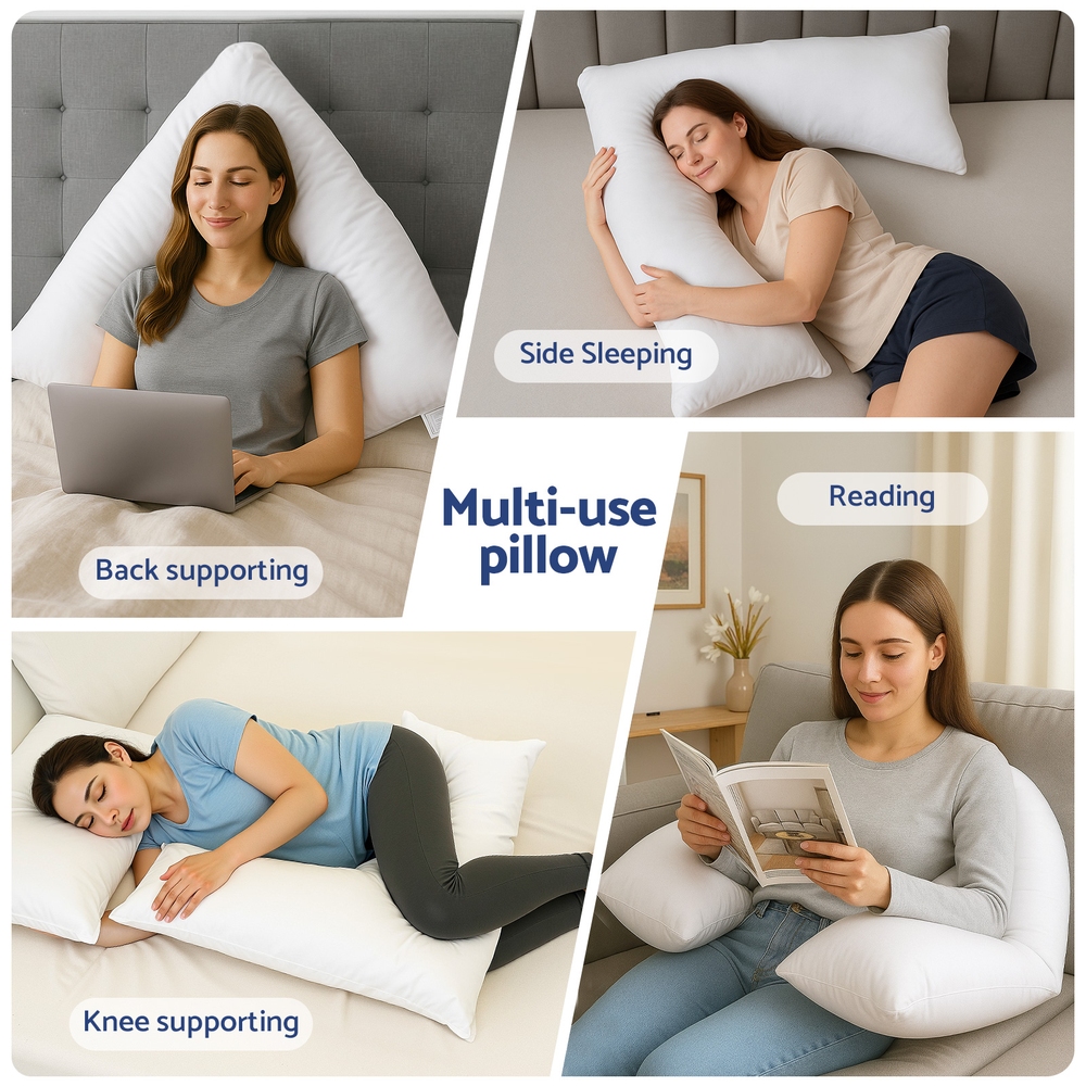 Giselle V Shape Pillow Boomerang Nursing Body Cushion — image 6