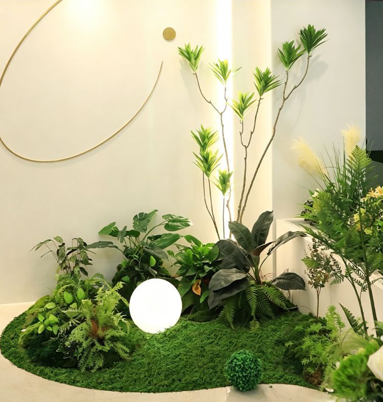 30g Dark Green Artificial Moss-2Pcs — image 4