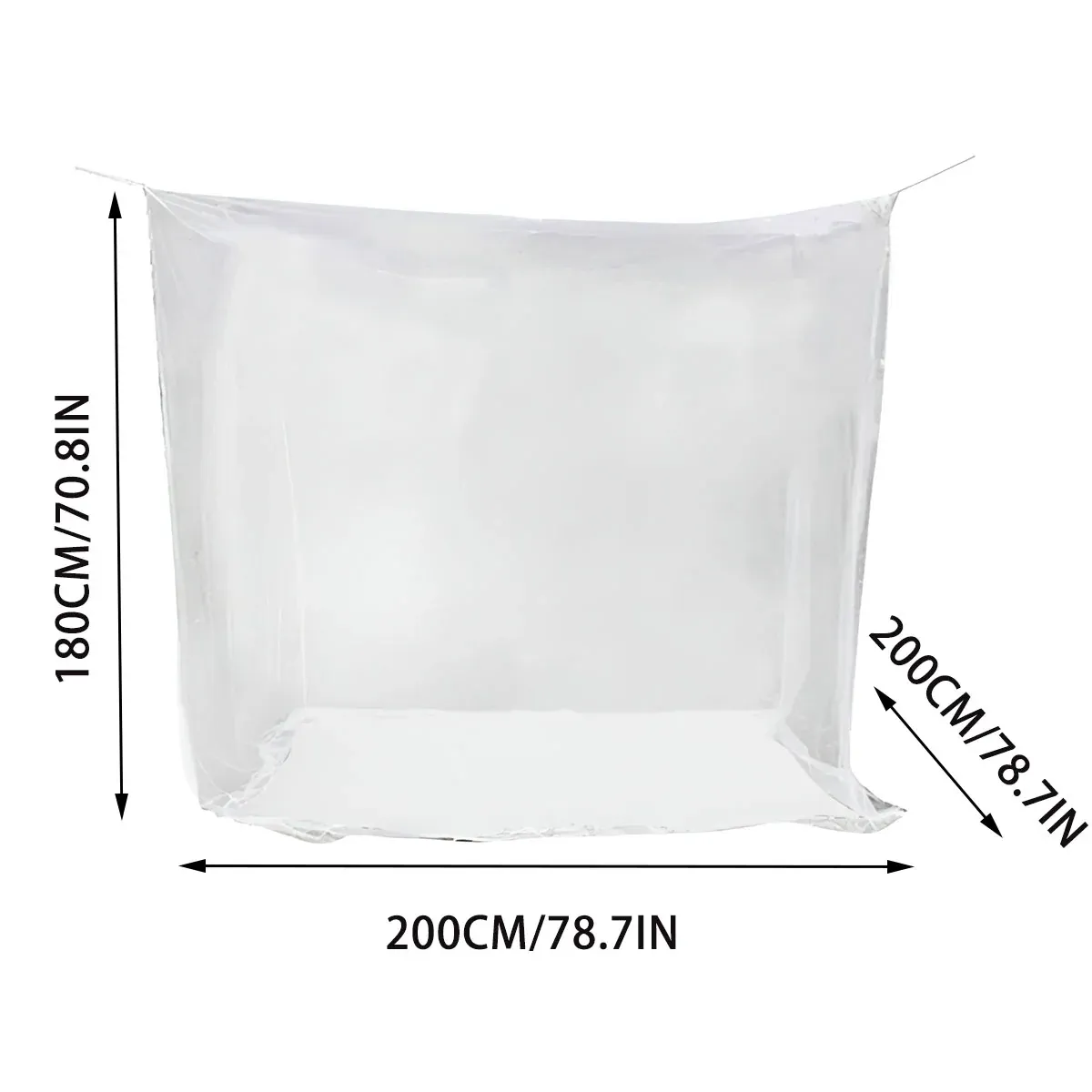 Outdoor Big Mosquito Net Ultra Light Portable Encrypted Thickened Travel Camping — image 3