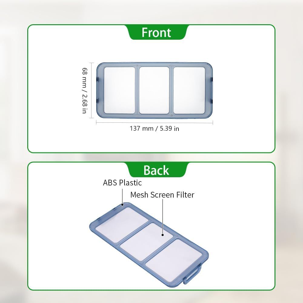 Replacement Washable Pre-ilters Compatible with euy RoboVac 11S, 11S+, 12, 15C, 15T, 25C, 30, 30C, 35C, R450, R500, Robot Vacuum Parts Accessories, 2-Pack — image 2