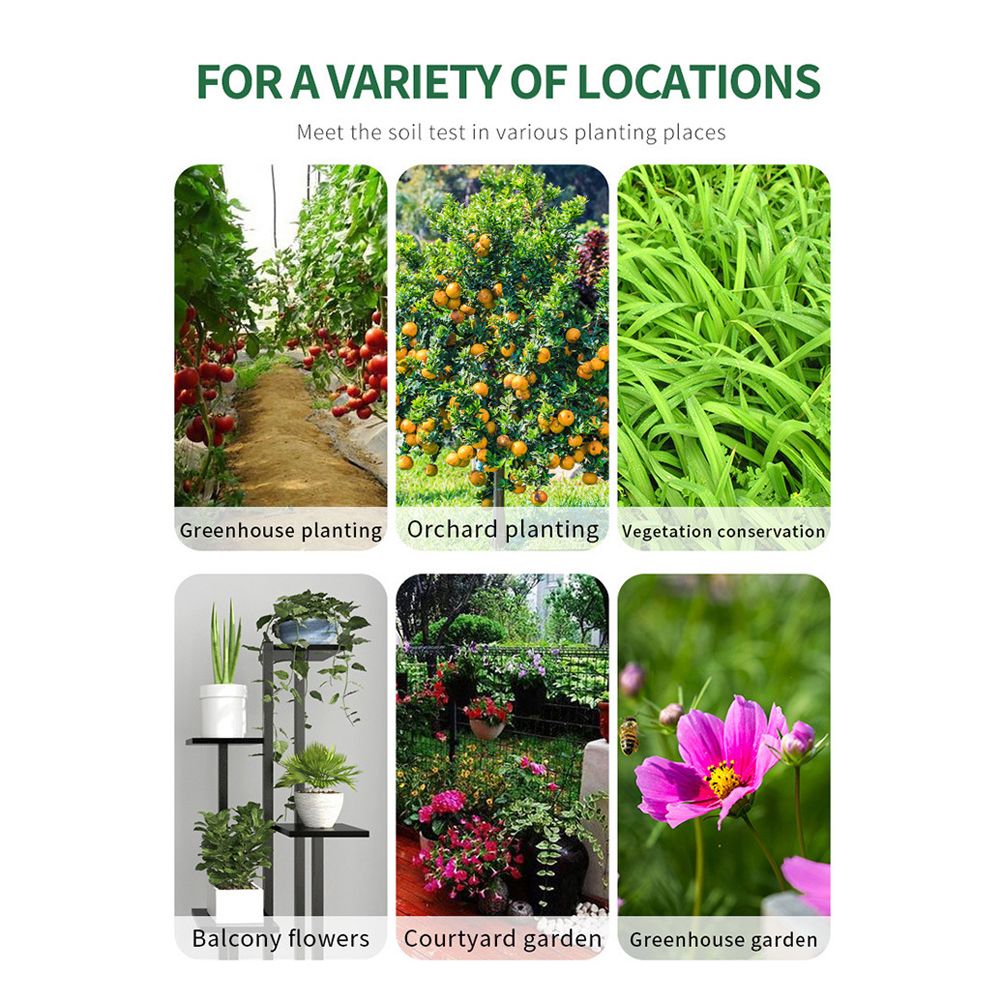 3 in 1 Soil Moisture Sunlight PH Tester Gardening Tool Kits for Plant Care Soil Meter for Garden Lawn Farm Indoor Outdoor — image 4