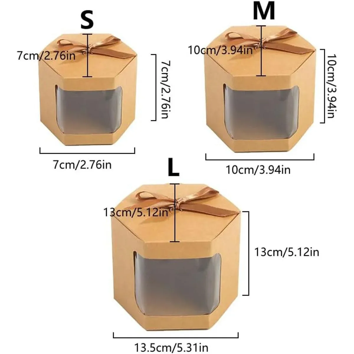 20PCS Small Gift Box Candy Storage Box Party Favor Treat Packaging Recyclable - White-S โ image 4