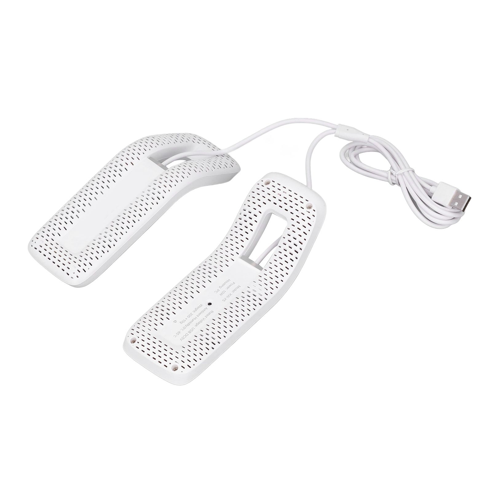 Shoe Deodorizer Dryer Portable USB Electric Shoes Dryer for Gloves Socks Jewelry Box White — image 4