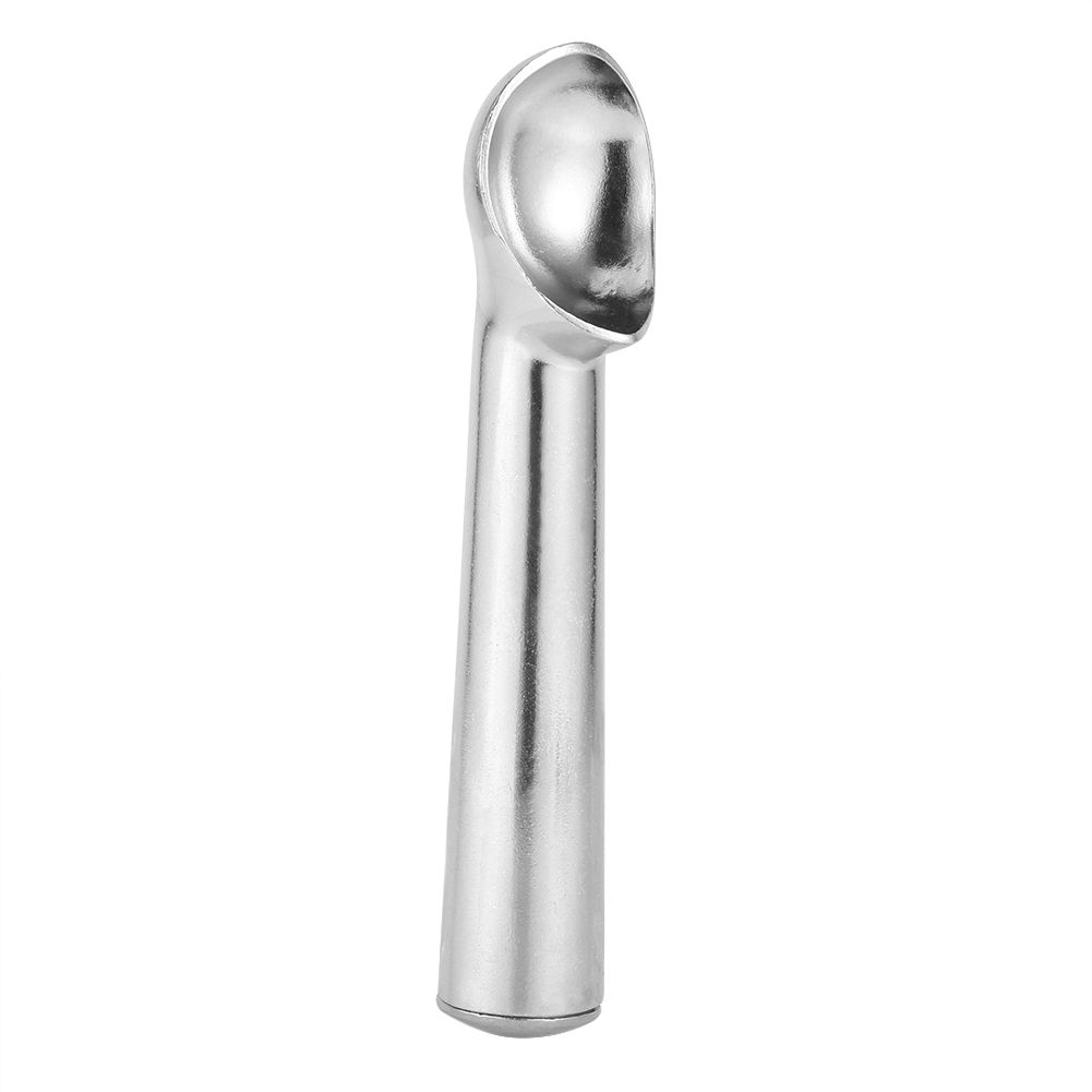 Portable Metal NOn stick Anti feeze Ice Cream Scoop Spoon Kitchen Tool (Bright Silver) โ image 3