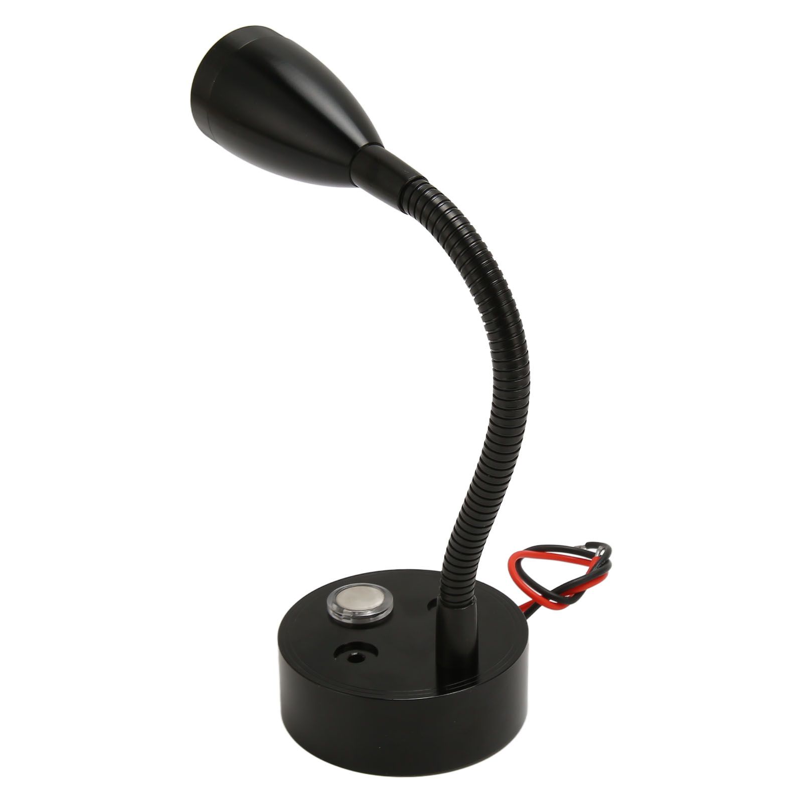 RV LED Bedside Light USB Type C 3 Color Temperature Dimmable Touch Switch Good Heat Dissipation Rust Proof RV Reading Lamp for Boat Truck Cars DC12โ24V Black โ image 5