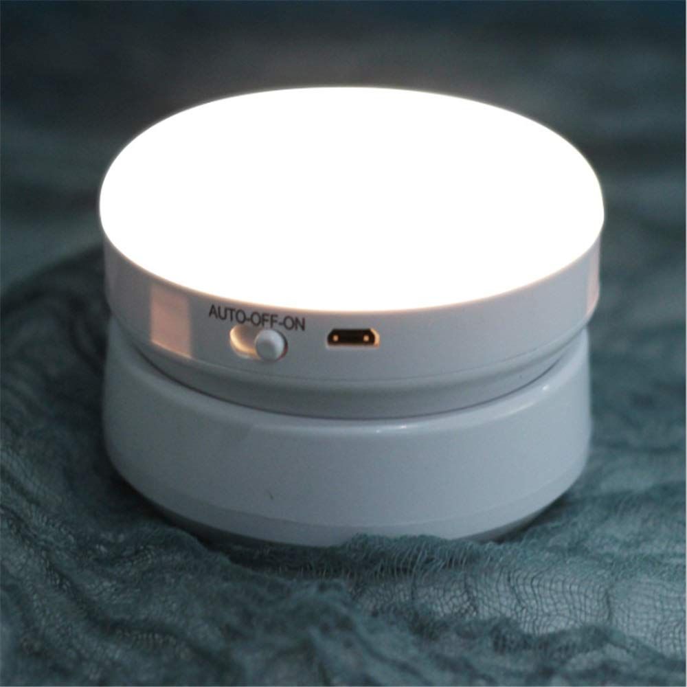 Human Night Light led Night Light Sensor 360 Degree Rotation USB Charging Staircase Wardrobe cabinets Bathroom Light Sensor β image 4