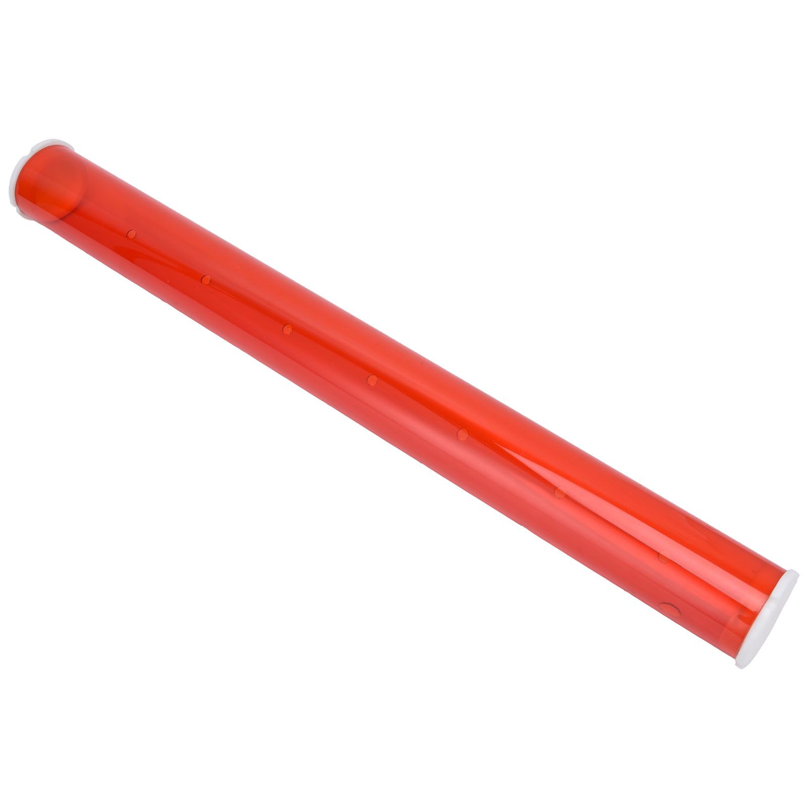 Long Pipe Bird Feeder Red Transparent Outdoor Bird Feeder Tube Wild Bird Feeding Pipe for Garden โ image 4