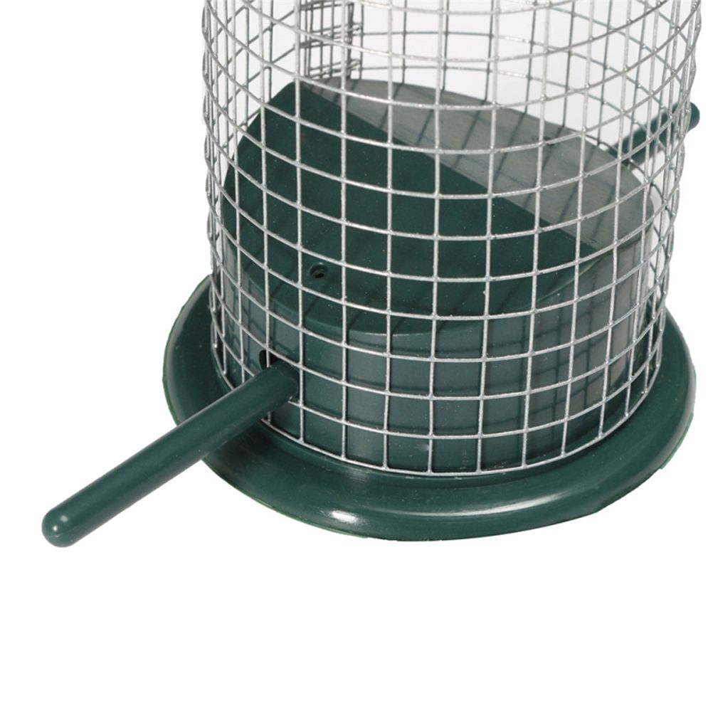 Plastic Bird Feeder Wire Grids Bird Wild Outdoor Garden Hanging Feeder — image 4