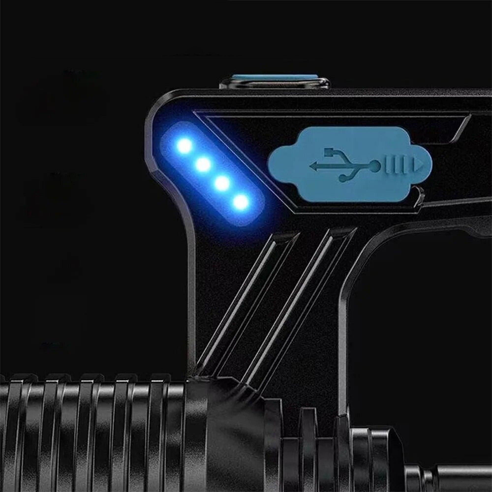Super Bright Flashlight USB Rechargeable LED Torch Lamp — image 5