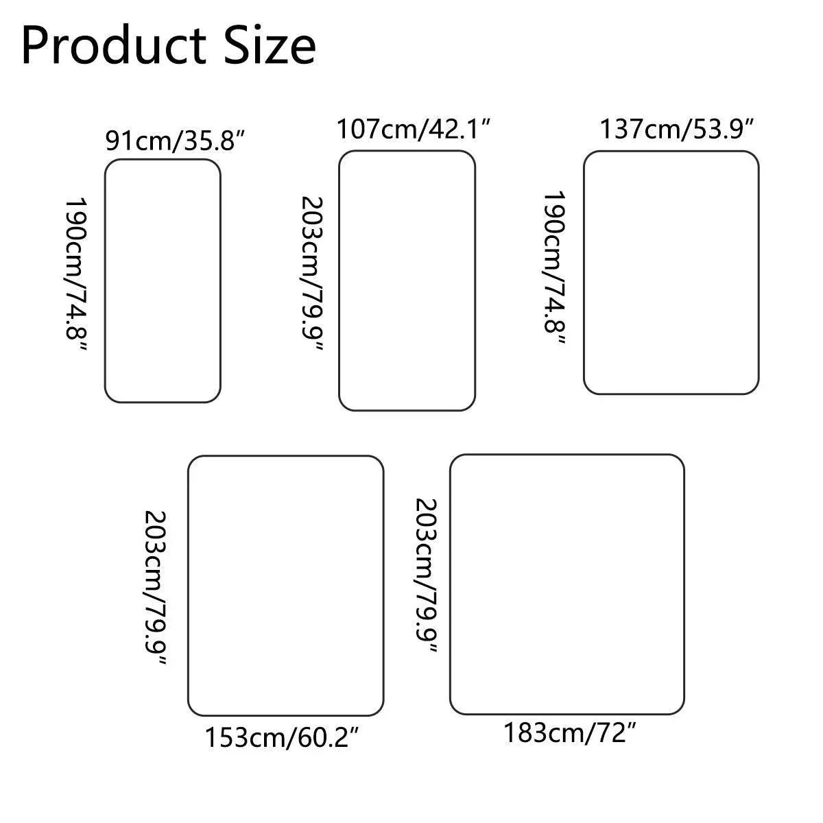 Hotel Mattress Protection Pads Bedding Comfort Mattress Topper Pads Mattress - 153x203cm-Cotton Down — image 3