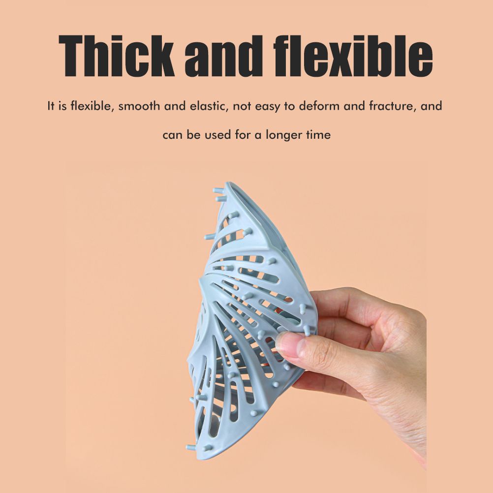 Hair Drain Catcher Shower Drain Cover Hair Stopper with Suction Cup for Bathroom Bathtub Kitchen โ image 3
