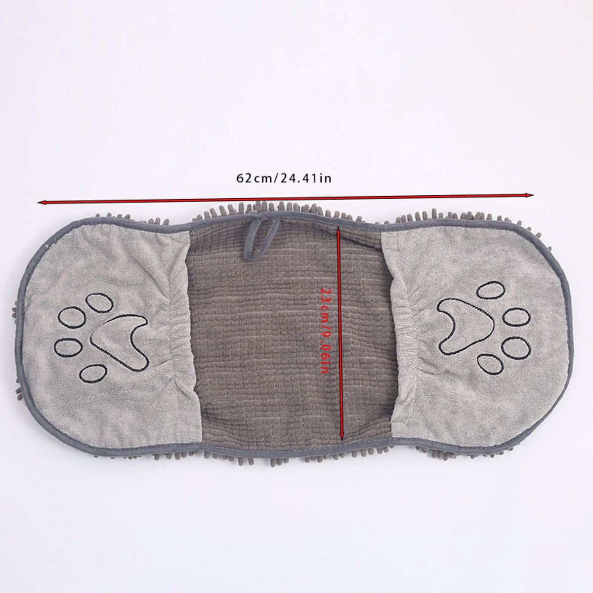 Dog Towel - Quick-drying dog towel - Super absorbent dog towel - Bath towel for dogs - Comfortable paw pockets - Suitable for indoor and outdoor use - Durable — image 5