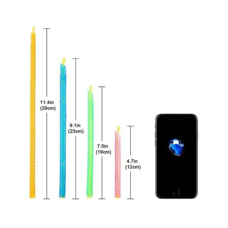 8/16/24PCS Kitchen Sealing Sticks Reusable Clips Bag Sealer Lock Rod Bags Sealer - 8PCS — image 4