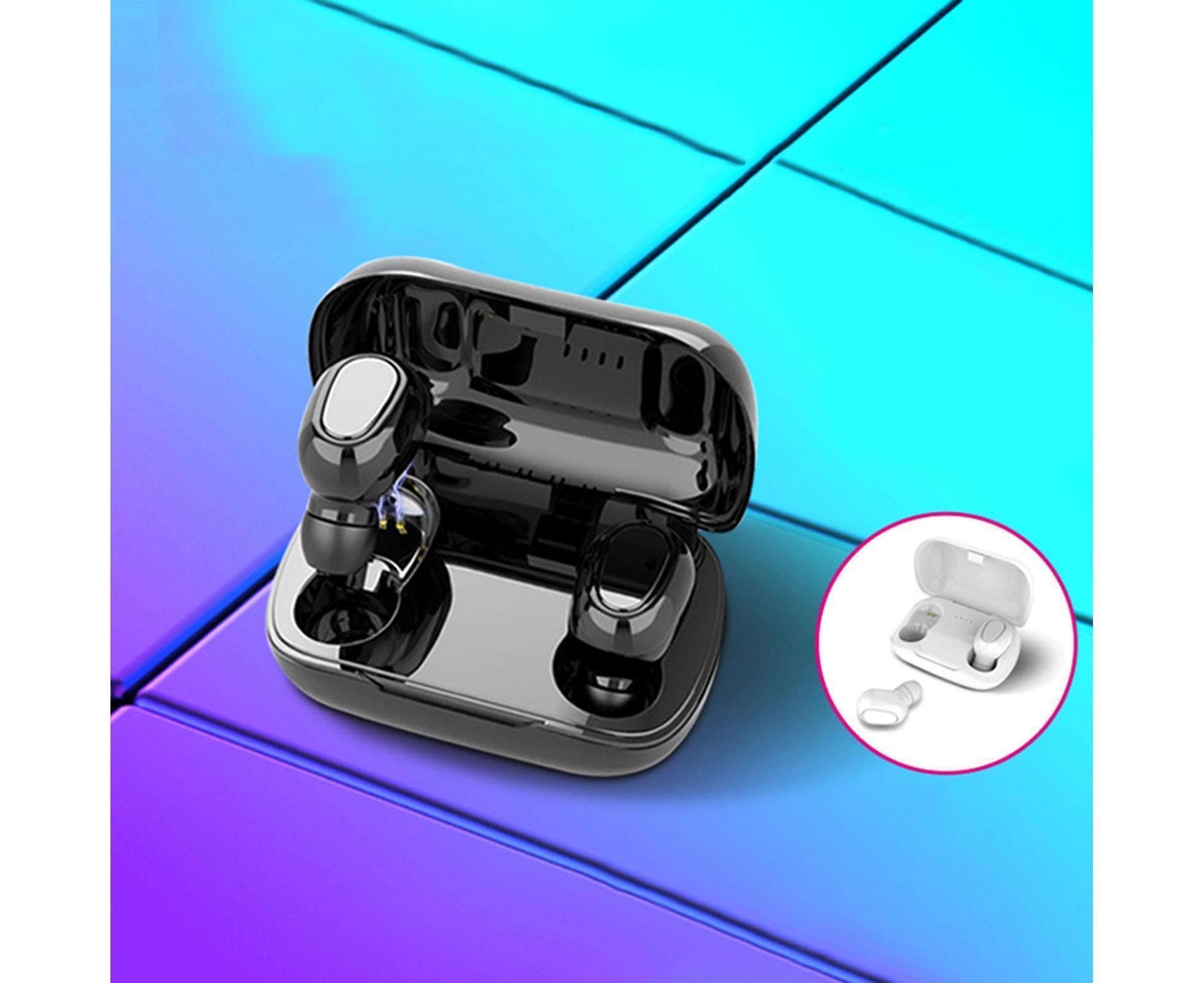 True Wireless Earbuds - Stereo Sound - Sports Bluetooth 5.0 - Black — image 4