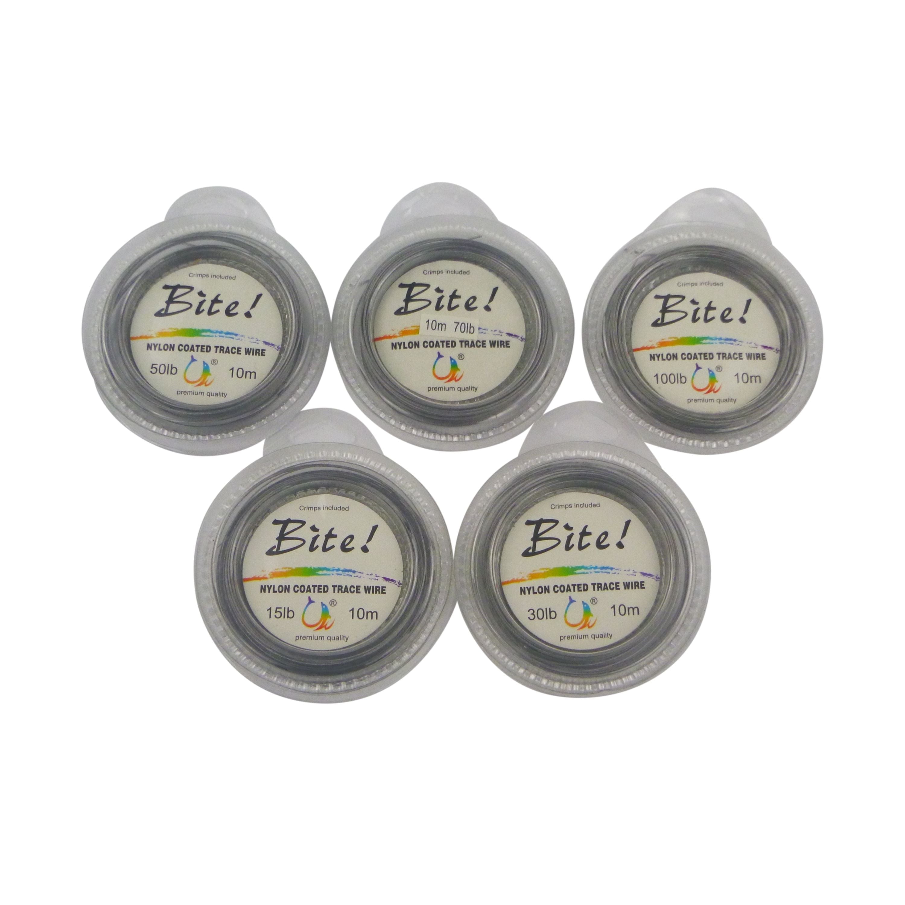 Swimerz Bite 7 Strand Coated Leader Wire, 70lb breaking strain, 10 mtrs — image 2