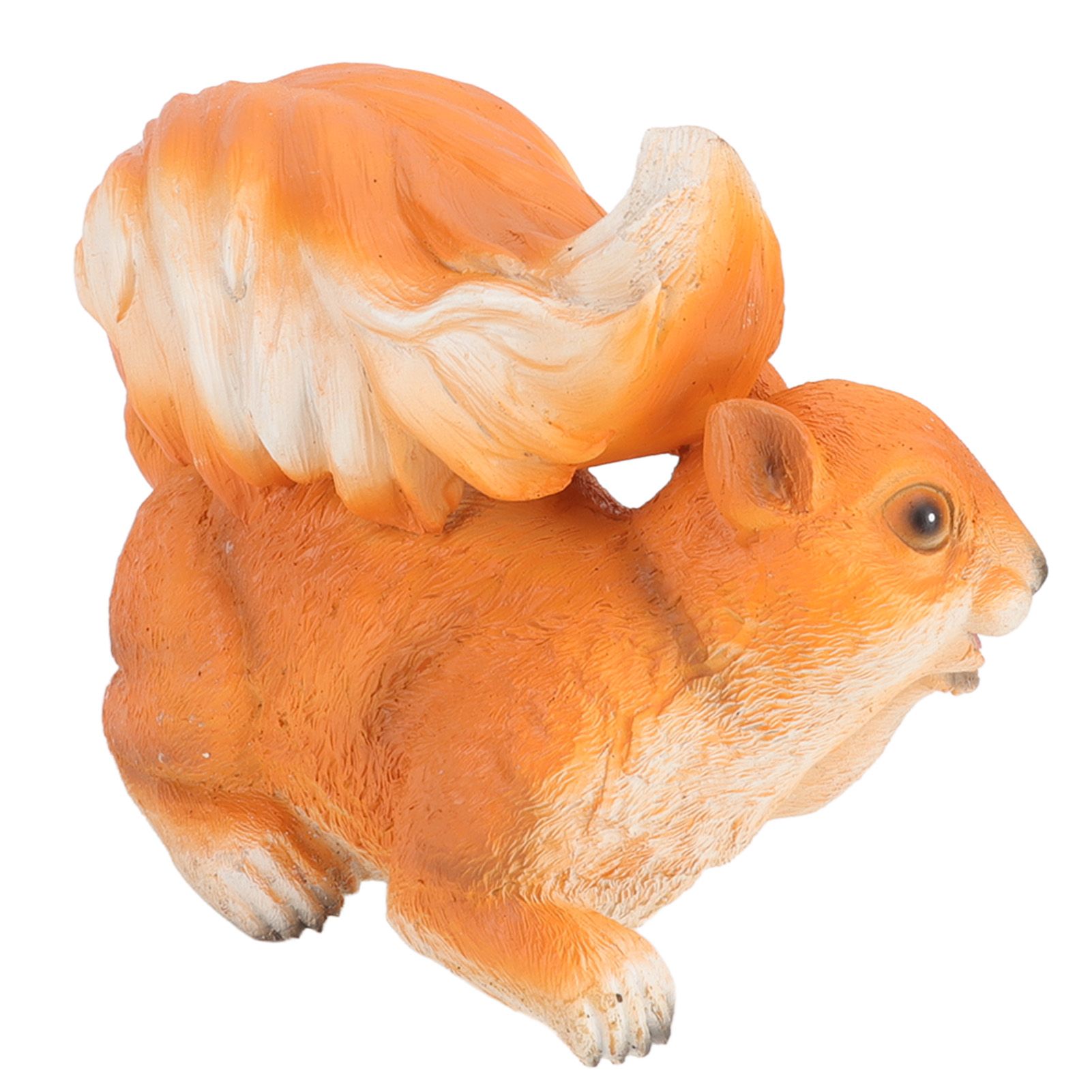 Resin Squirrel Figurine Statue Garden Landscape Decoration Animals Ornaments for Scenic Spots Courtyards Climbing Trees Red Brown Squirrel โ image 4