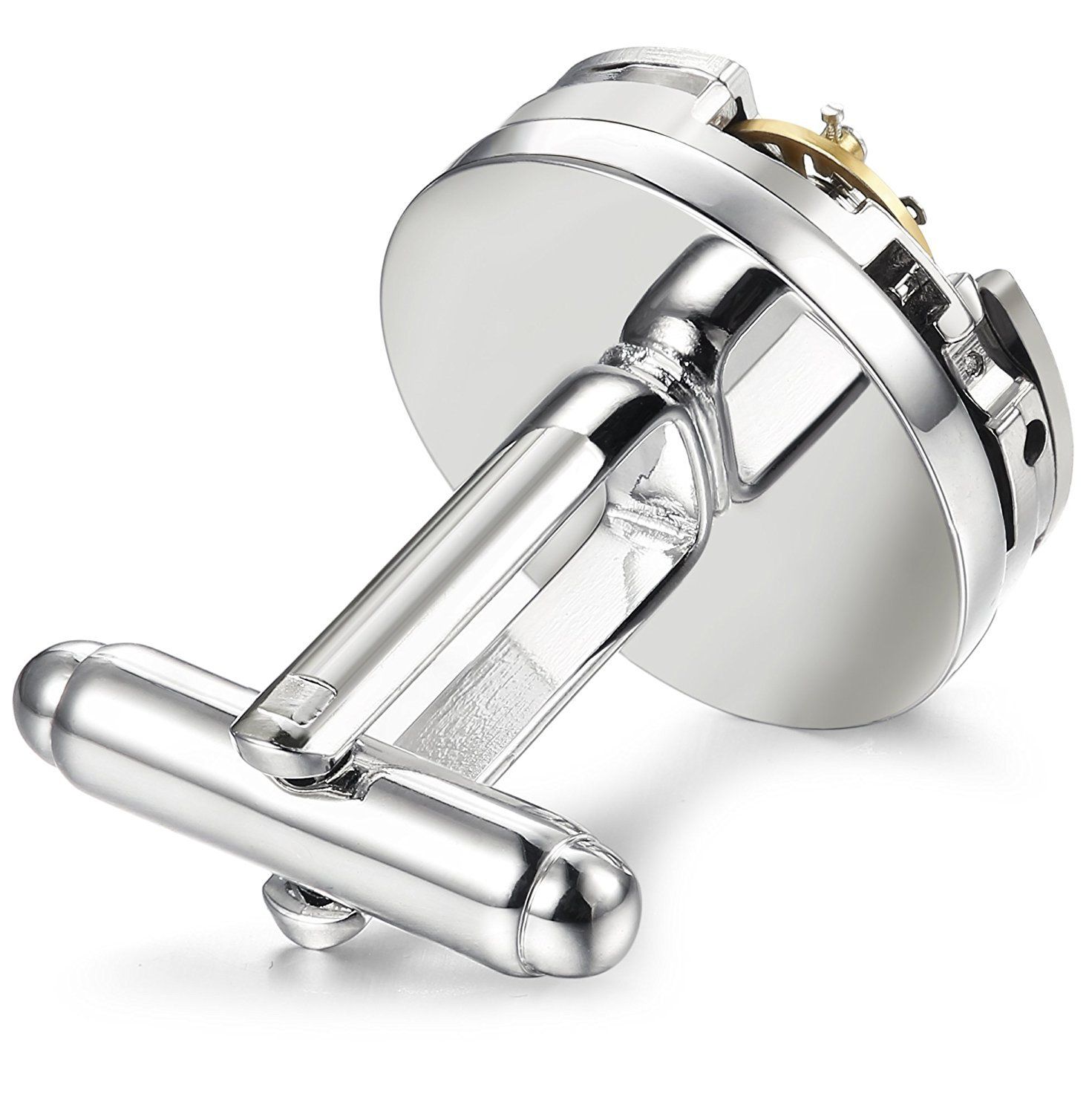 Watch Movement Cufflinks for Mens Shirt For Men/Lover/Friends/Wedding/Anniversaries/Birthdays โ image 2