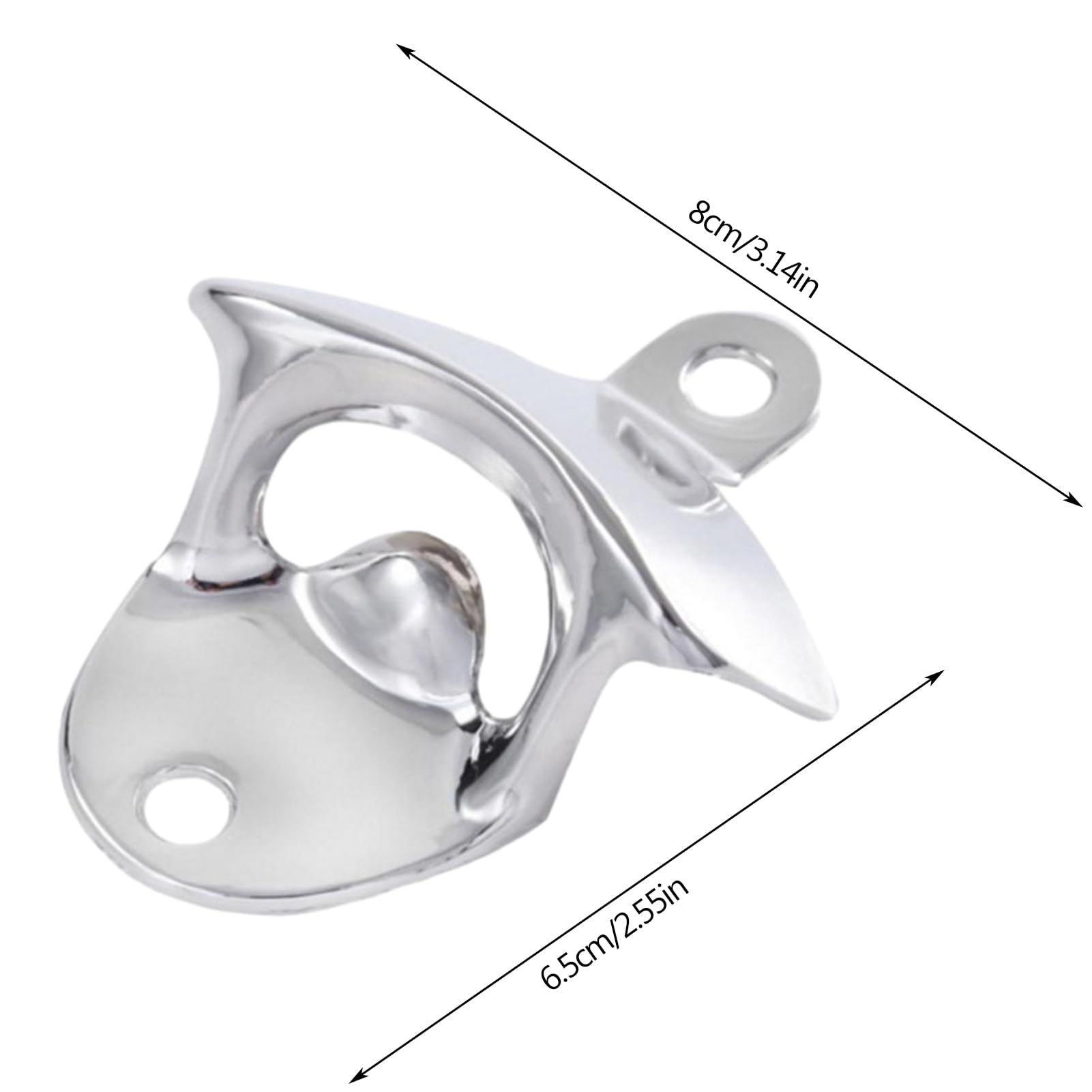 Bottle Opener for Seniors,Zinc Alloy Fixed Bottle Cap Beer Opener - Kitchen Gadgets Bottle Opener for Men, Women, Children, Elderly — image 4