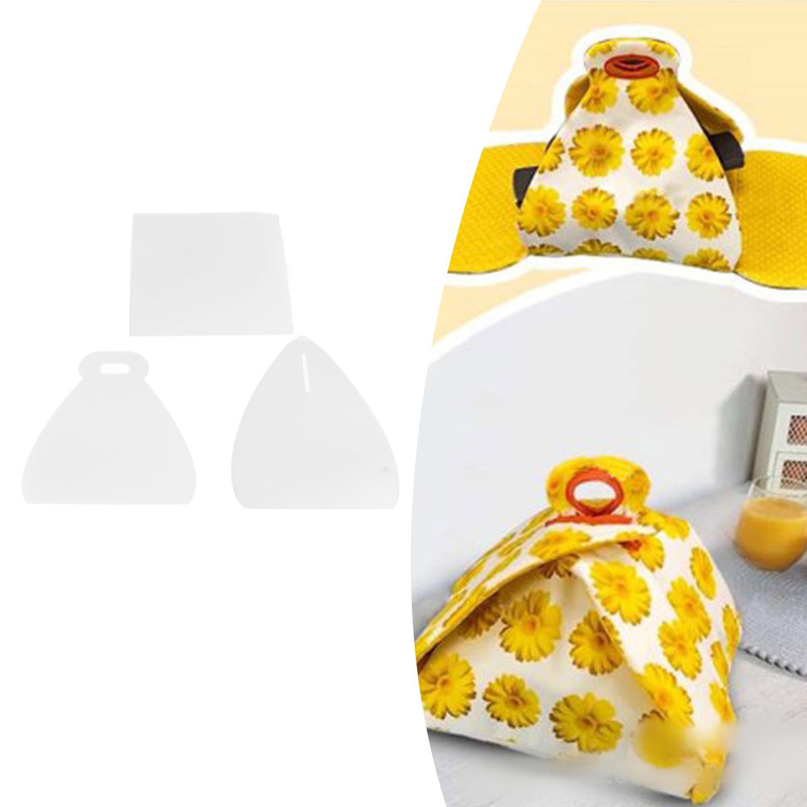 Gift Box Template Sewing Template DIY Hand Patchwork Quilting for Box Food Carrier Sewing Stencils Kit Stereoscopic Box — image 5