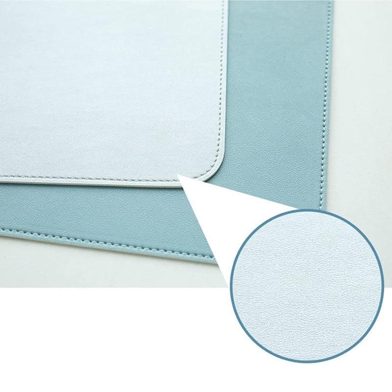 60*30Cm Leather Mouse Pad Gaming Waterproof Mousepad Desk Mat Anti-Slip Rubber - Wine Red โ image 6