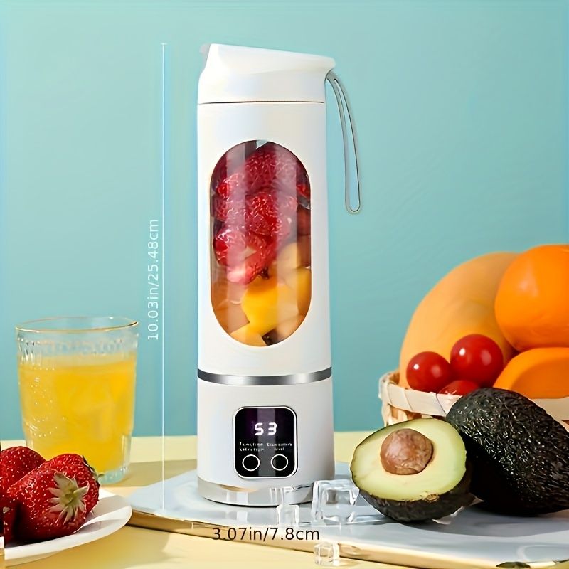 Portable Home Small USB Charging Mixer & Juicer - Easy to Clean, Suitable for Fruit Vegetable Drink, Smoothie Multifunctional Juicer Cup — image 2