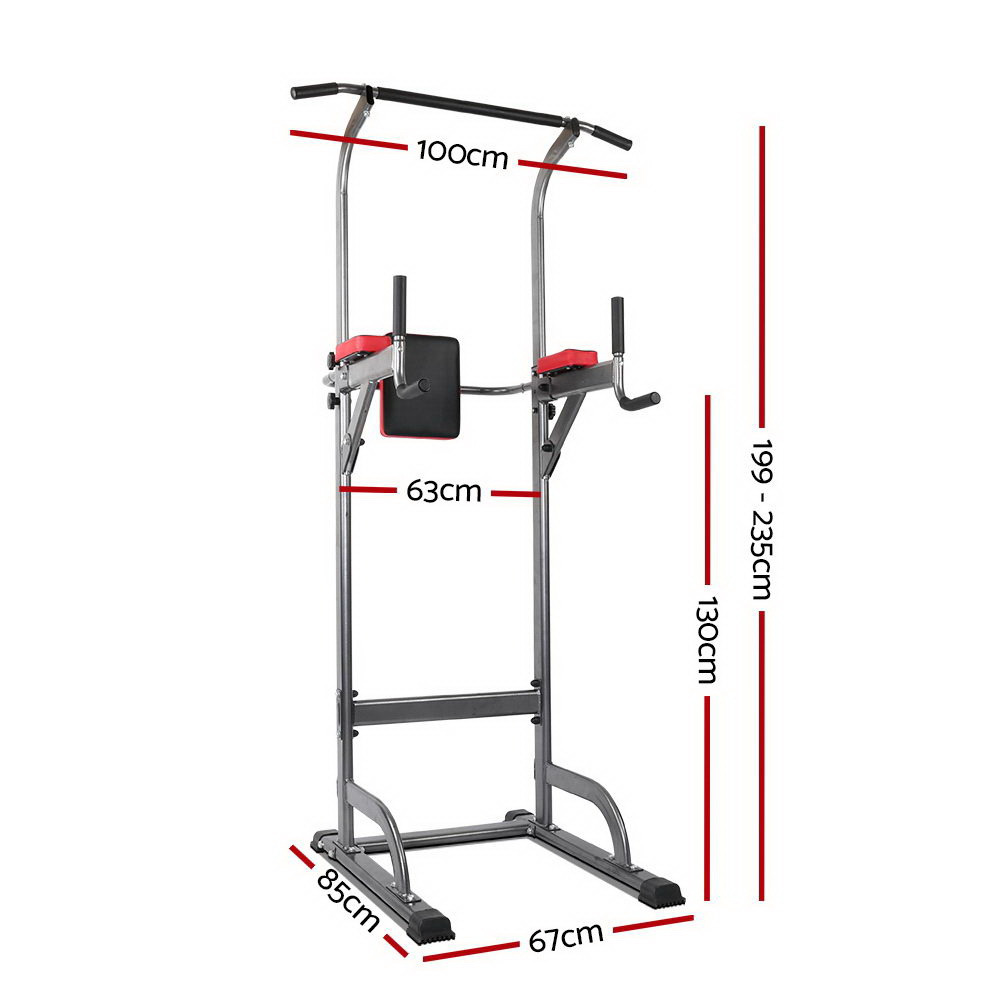 Everfit Weight Bench Chin Up Tower Bench Press Home Gym Wokout 200kg Capacity โ image 2
