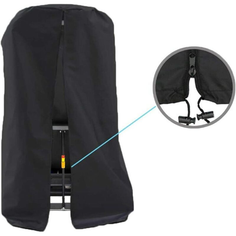 Folding Treadmill Cover with Zipper Dustproof Protective Cover, 46 × 38 — image 2