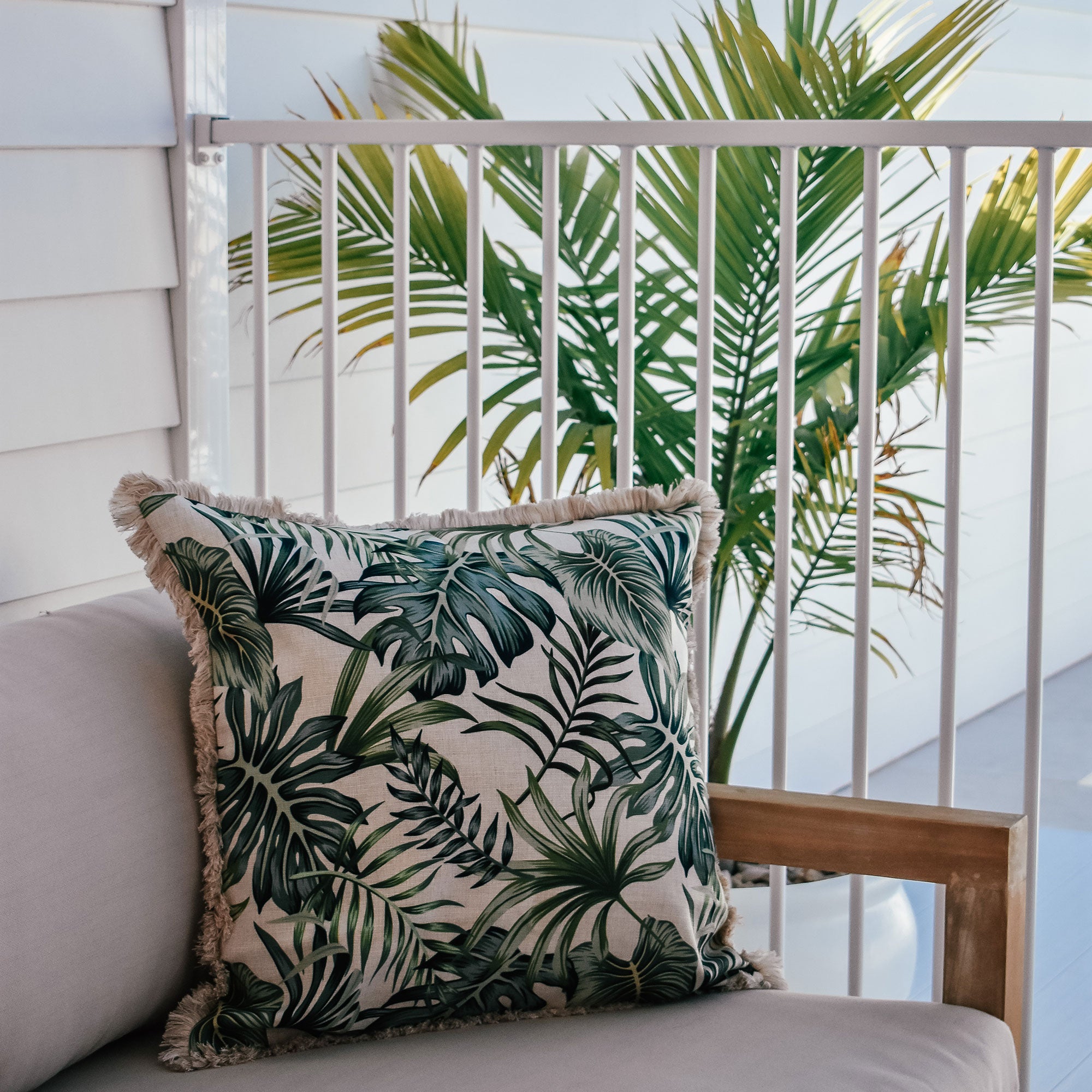 Cushion Cover-Coastal Fringe-Boracay-60cm x 60cm — image 4