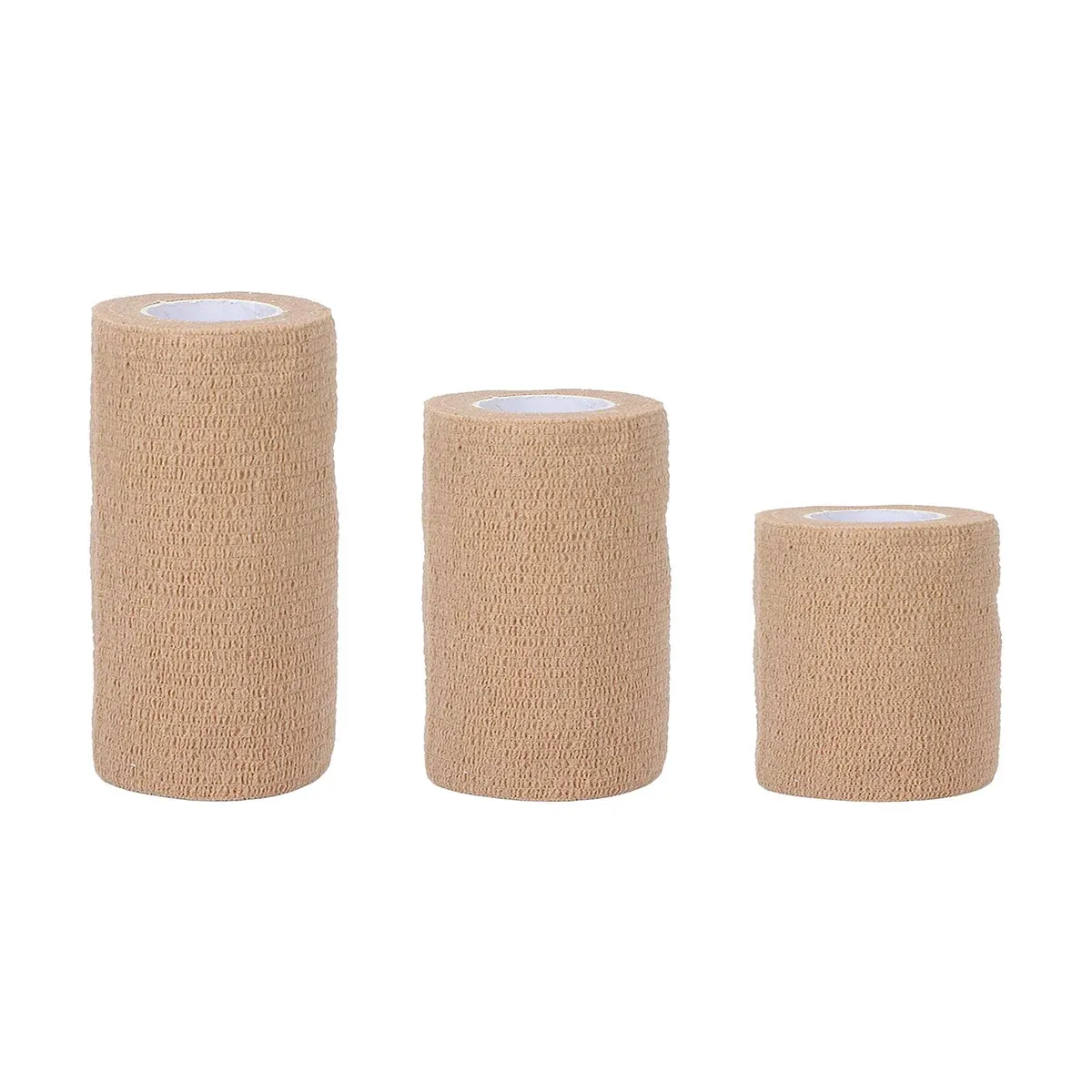 6PCS Self Adhesive Elastic Wrap Non Woven Cohesive Tape for Sports and Daily Use - 5cm — image 3