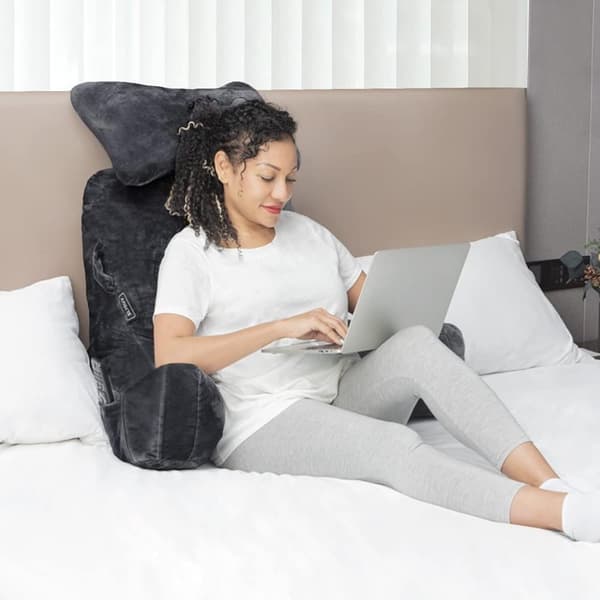 Extra Large Back Cushion with Armrests โ Reading and Sitting Cushion for Bed & Sofa โ image 2
