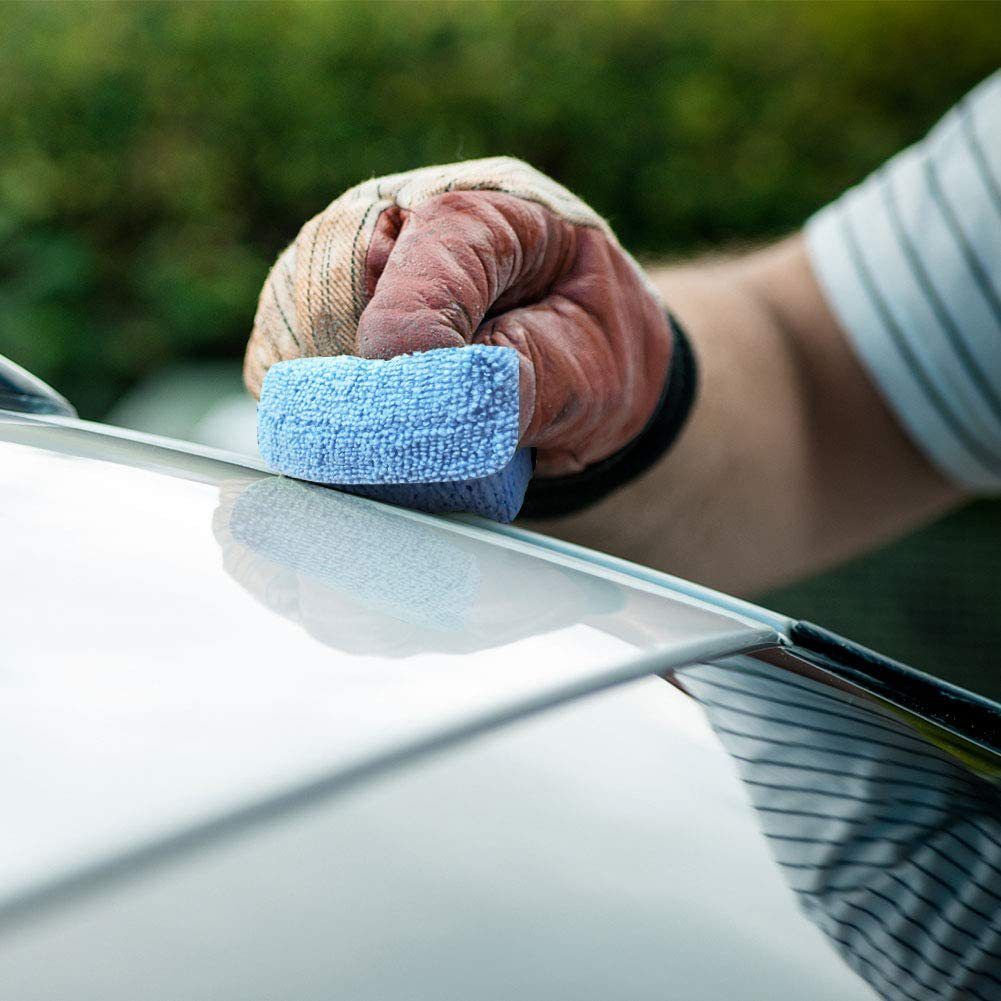 10 Pack Premium Grade Microfiber Applicator Pads - Ultra-Soft Foam Core, Safe for Sealants, Tire Dressings, Interior and Exterior Detailing, Car, Truck, SUV — image 4