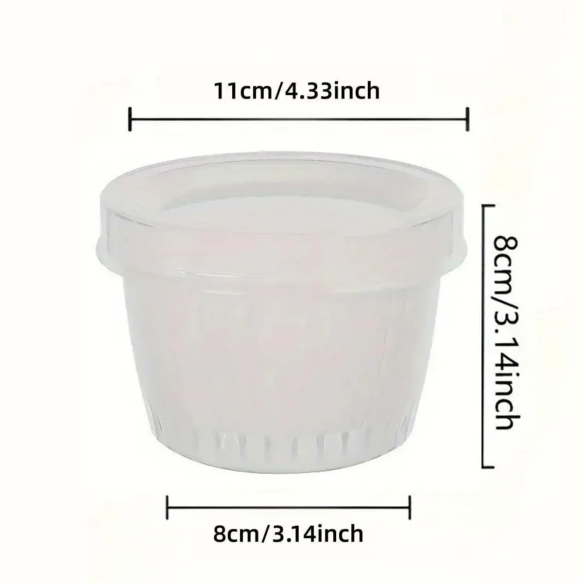 5pcs Plastic Storage Containers with Lids Refrigerator Organizer Box for Kitchen — image 3