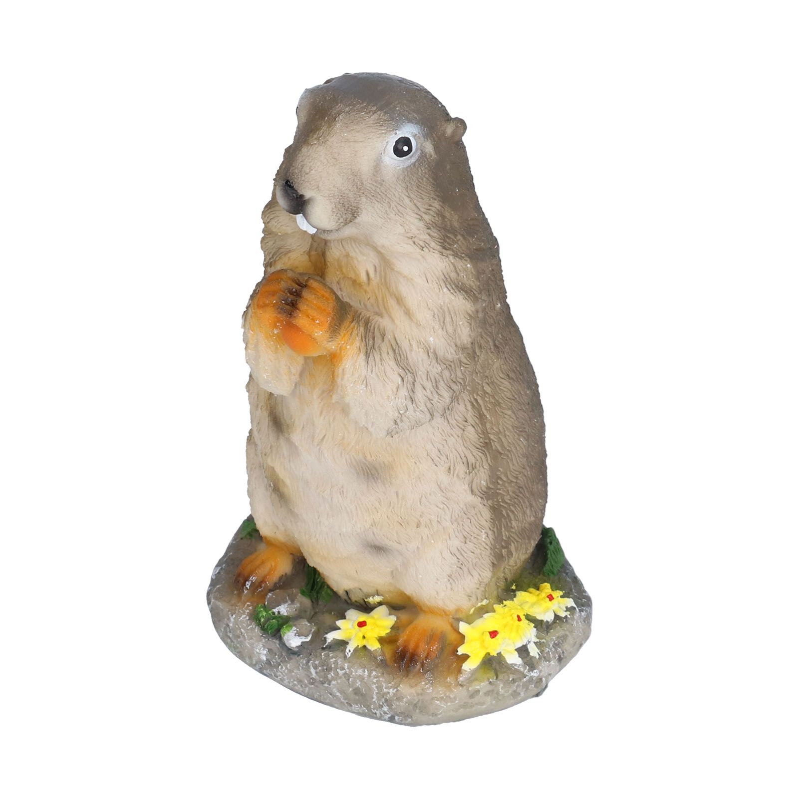 Resin Groundhog Small Ornaments Animal Model Landscape Props Resin Crafts Bonsai Decorations — image 6