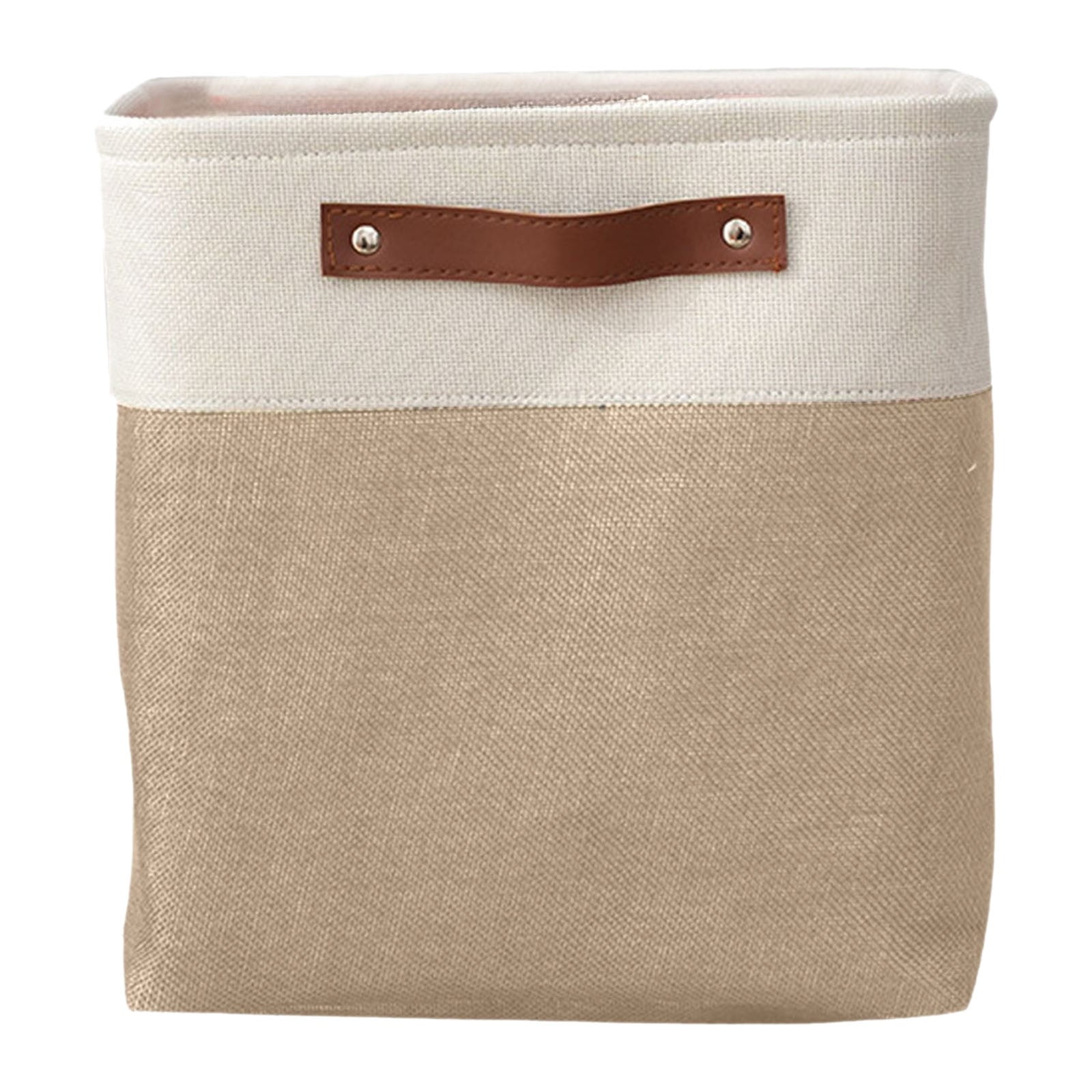 Transparent Zipper Clothing Storage Bag - Heavy-Duty Organizer for Blankets, Linen, Bed Sheets, Clothes & Pillows, Beige, 30 × 23 × 15 cm