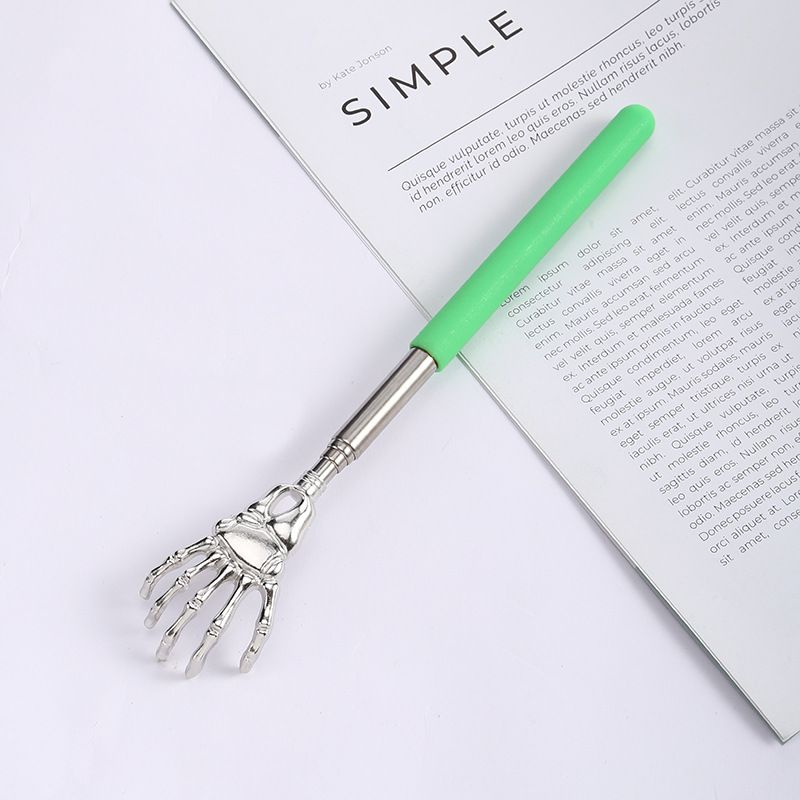 2 Pack Portable Extendable Back Scratcher,Stainless Steel Telescoping Back Scratcher for Both Human and Pets — image 4