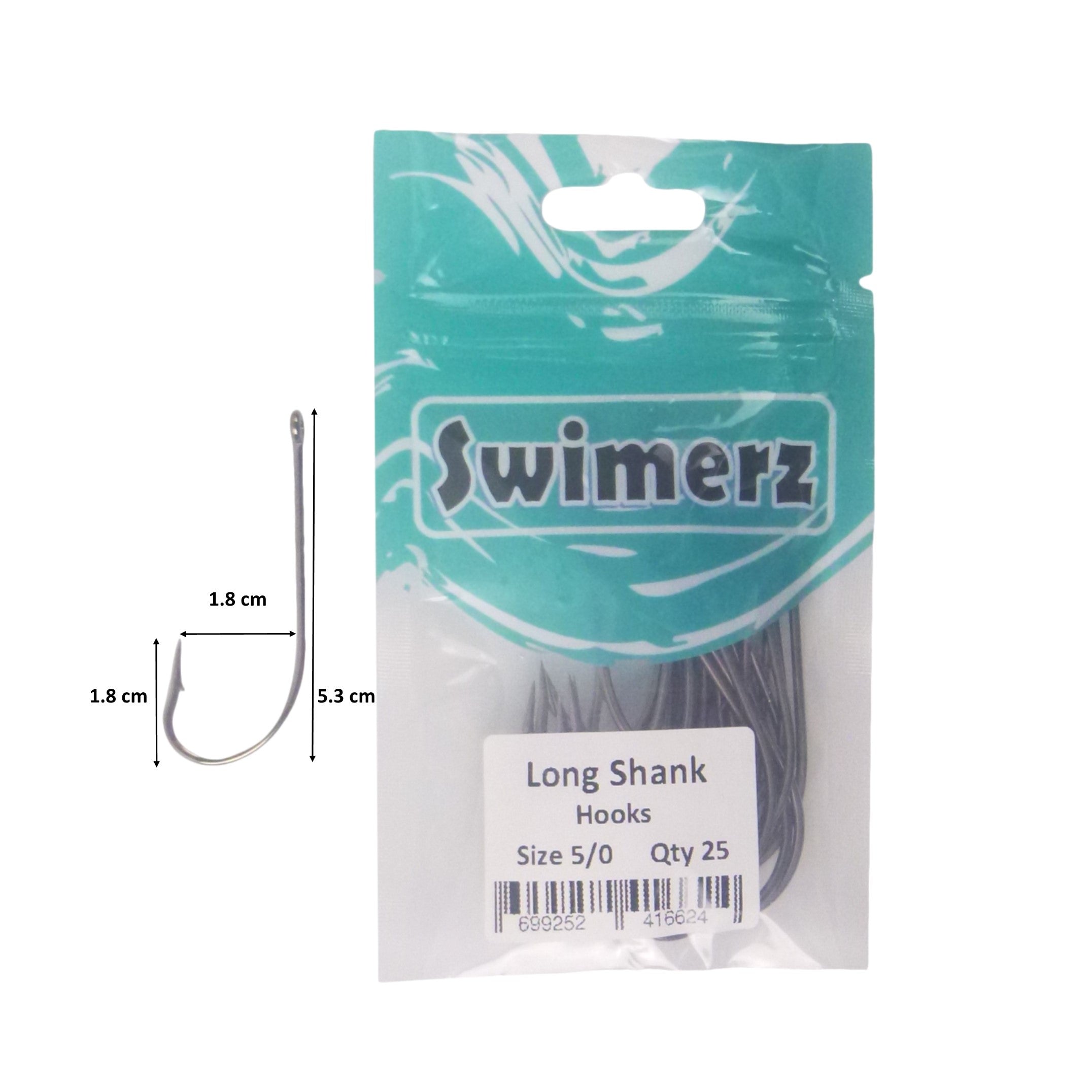 Swimerz 5/0 Long Shank Worm Hook 25 Pack — image 3