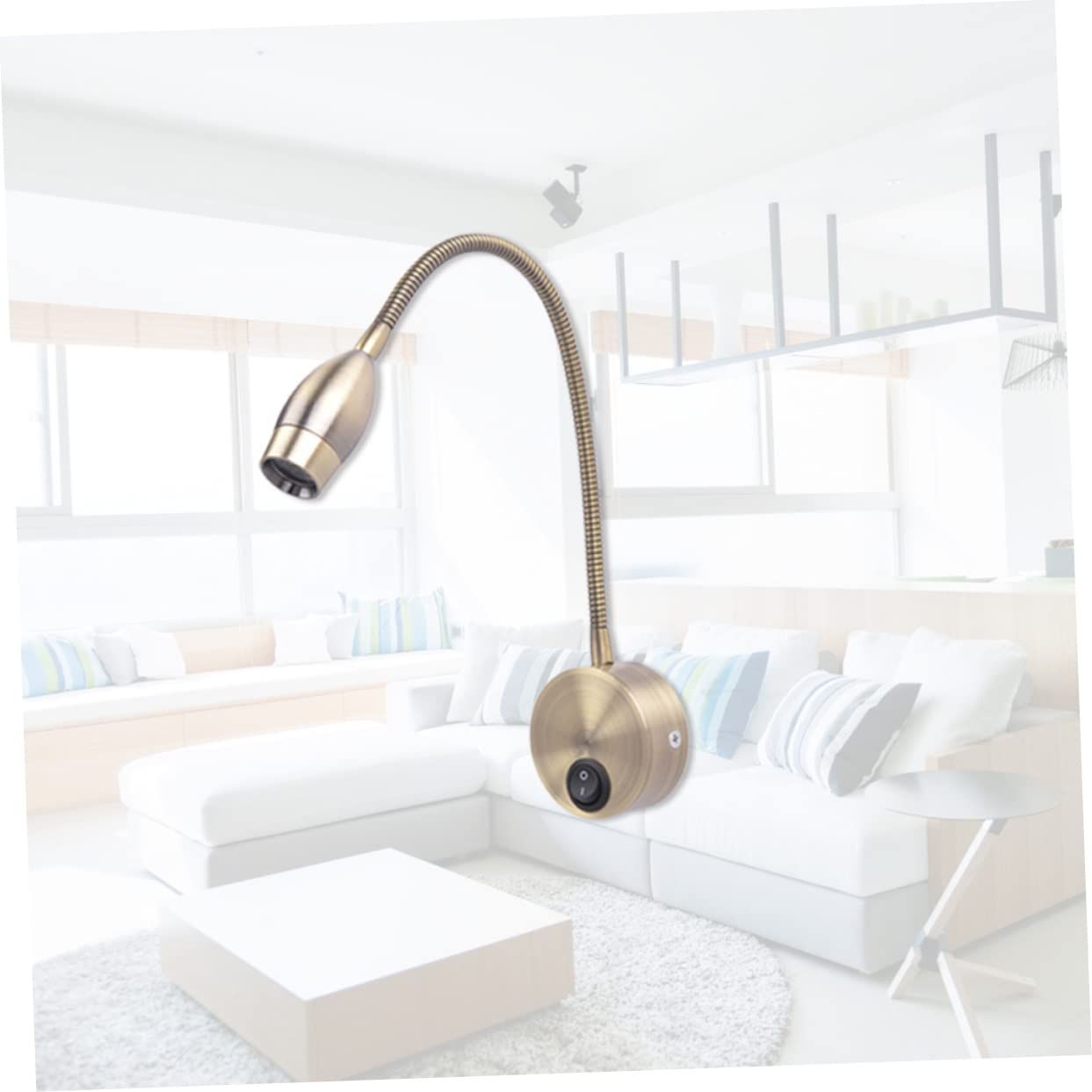LED Hose Spotlight Lamp for Reading Spot Light Led Light European Style Wall Lamp with easy installation — image 2