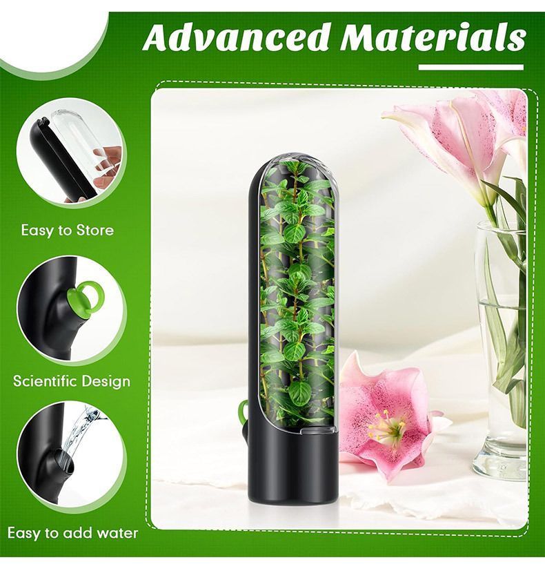 4Pcs Herb & Vegetable Fresh Storage Containers-Black โ image 4