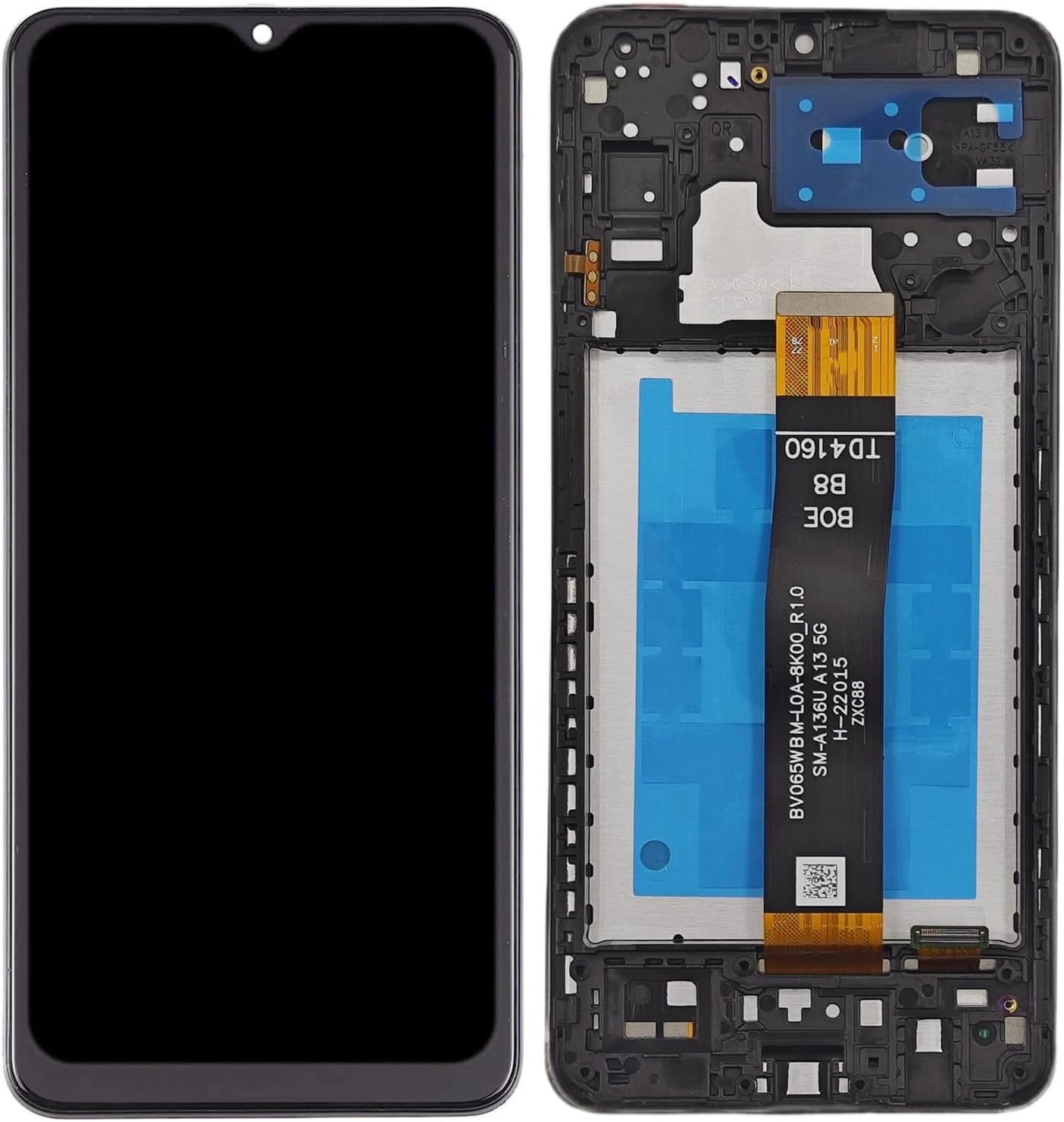 Samsung Galaxy A13 5G Screen Replacement, 6.5 Inch PLS LCD Touch Digitizer, Comes with Full Repair Tool Kit & Tempered Glass Protector for SM-A136U SM-A136U1 โ image 2