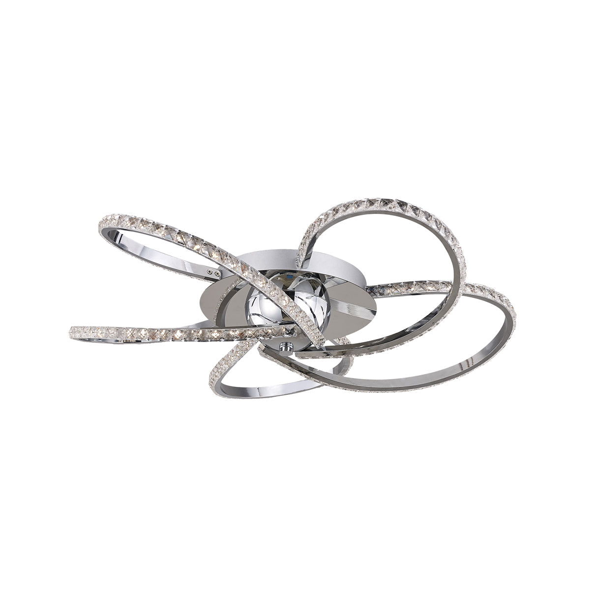 Irie Dimmable 5 Lights LED Ceiling Light - Chrome — image 2