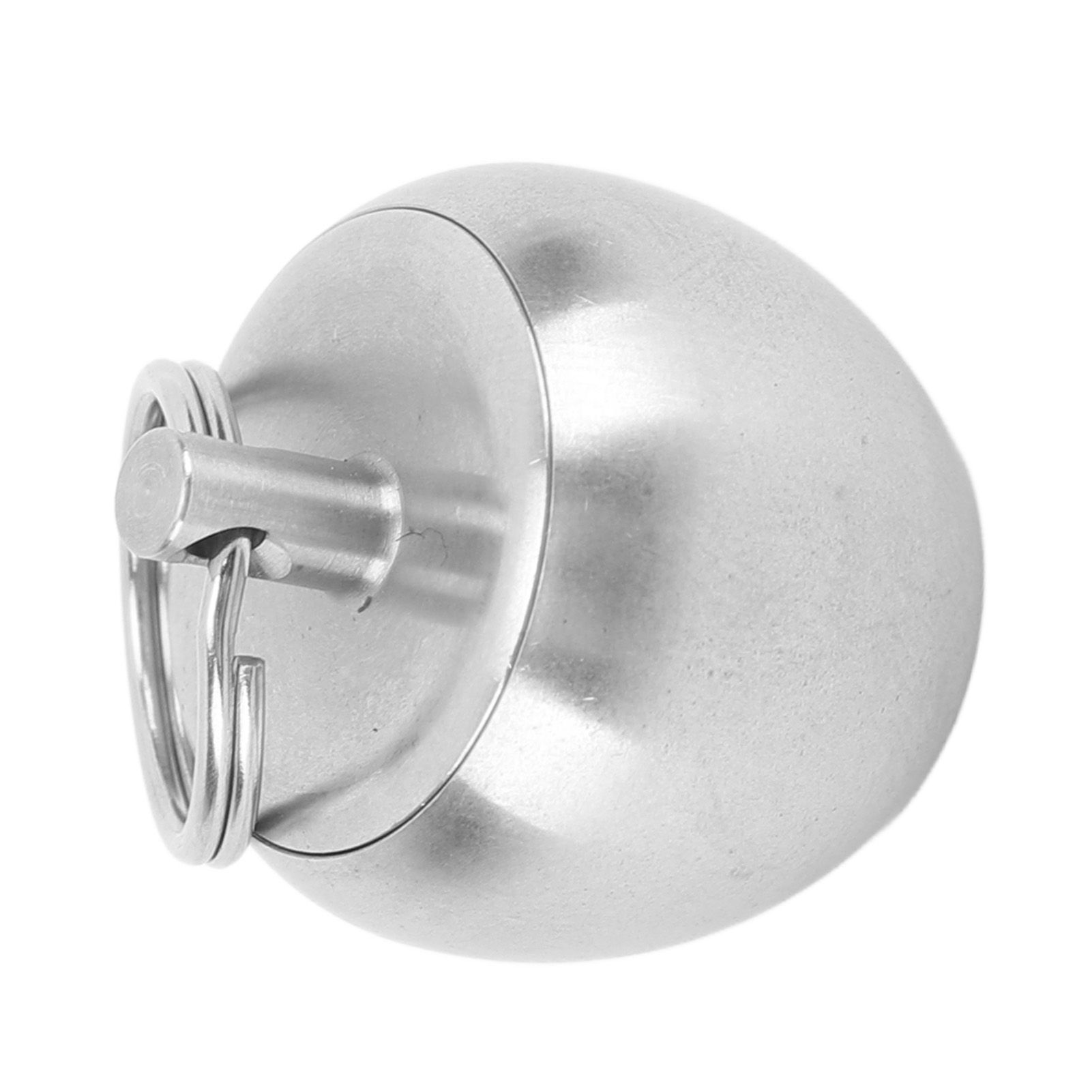 Portable Medicine Bottle Stainless Steel Mini Capsules Box Daily Medicine Container Case with Bead Chain for Outdoor Camping Travel — image 4