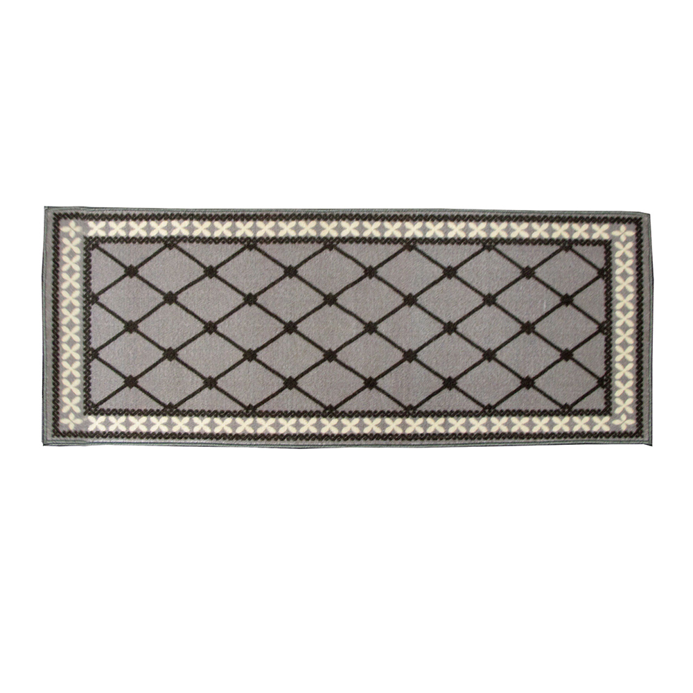 Mason Non Slip Bath Runner 50 × 120cm Grey