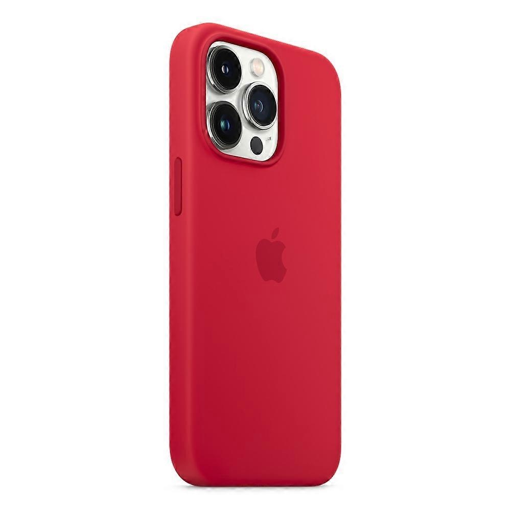 iPhone 14 Pro MagSafe Compatible Liquid Silicone Phone Case with Popover Grip, Perfect Red, MGF Red — image 2