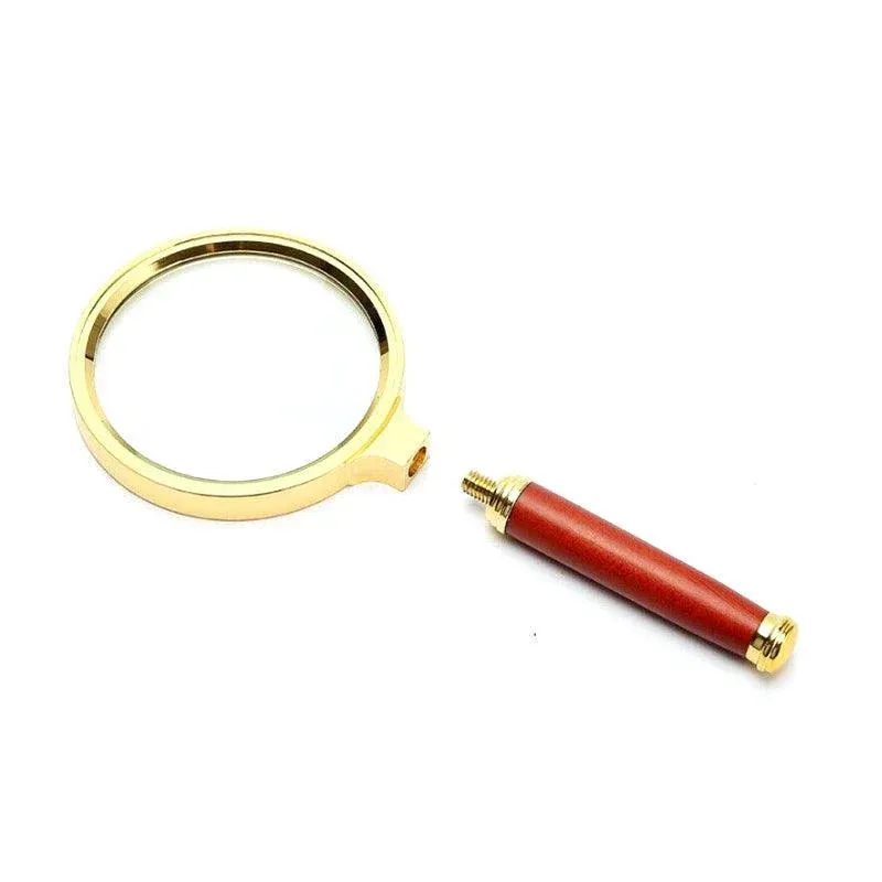 15X Handheld Magnifying Glass 60mm Optical Lens for Reading Jewelry Hobby — image 2